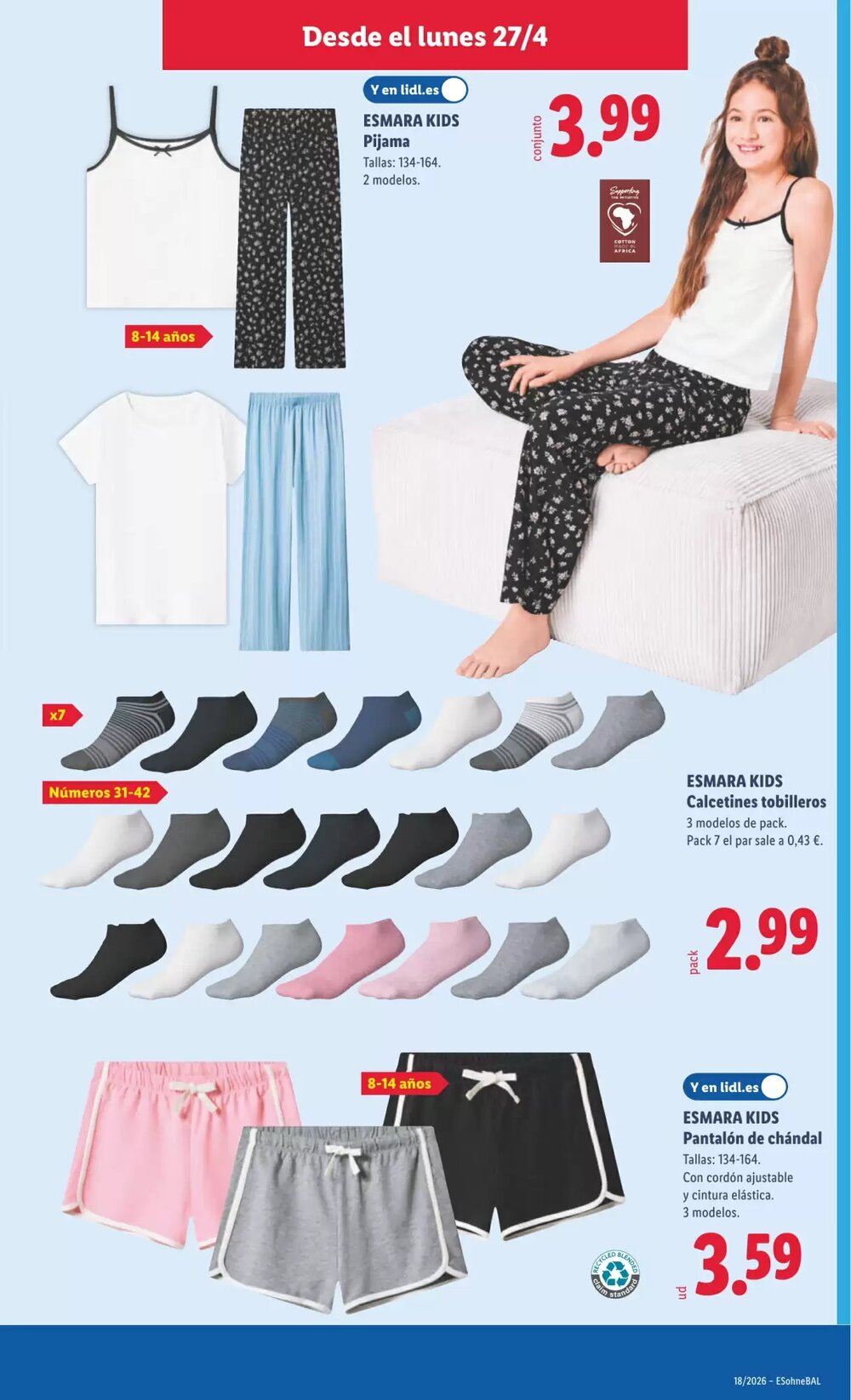 Folleto promocional de Lidl válido desde el 27/04/2026 - Página 13.