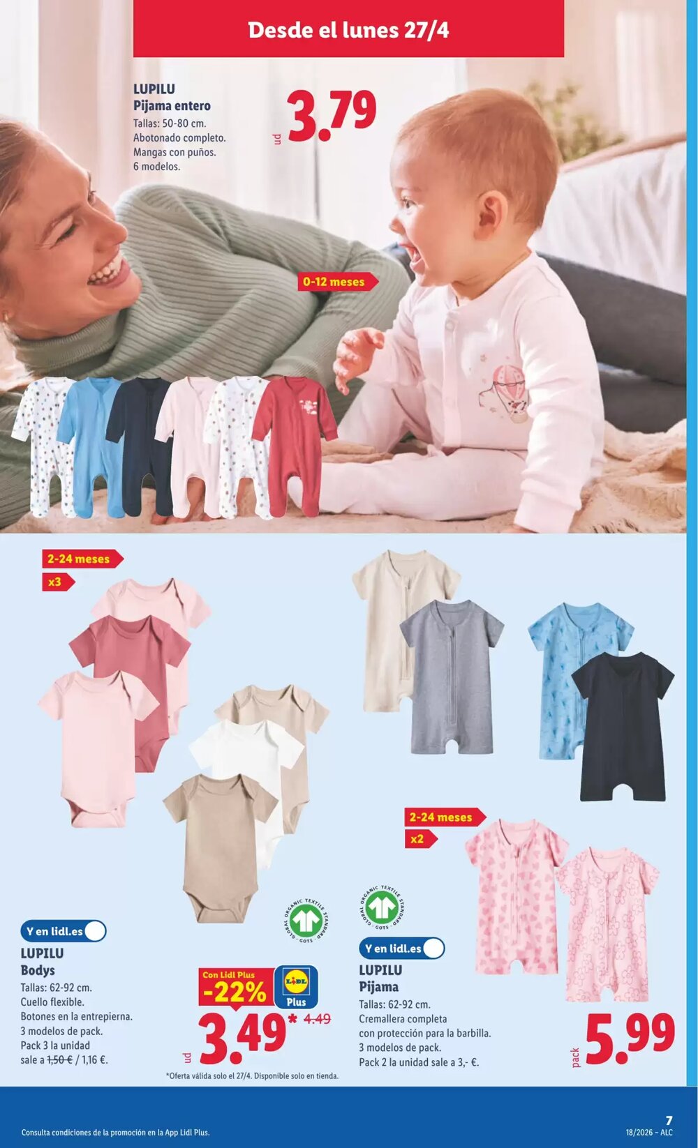 Folleto promocional de Lidl válido desde el 27/04/2026 - Página 19.