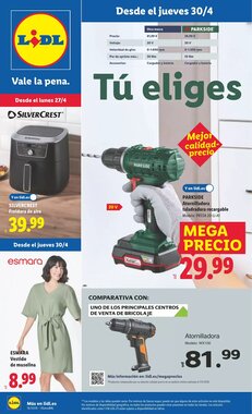 Folleto promocional de Lidl válido desde el 27/04/2026