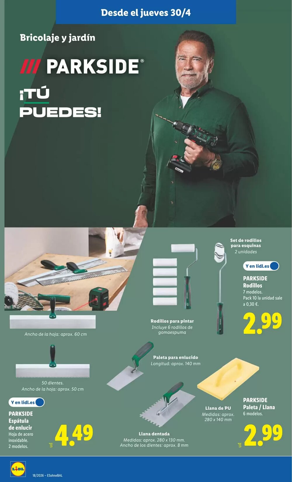 Folleto promocional de Lidl válido desde el 27/04/2026 - Página 24.