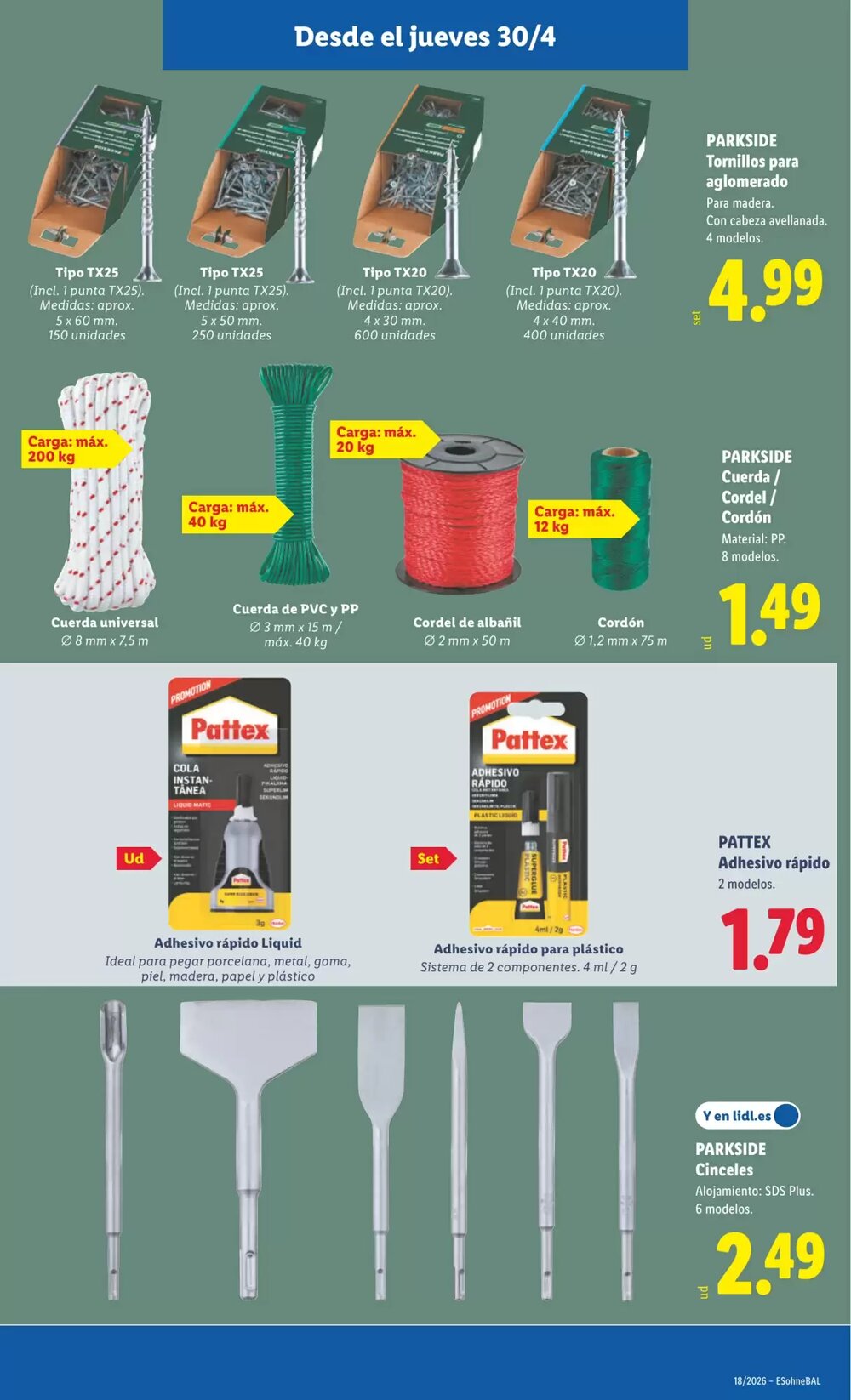 Folleto promocional de Lidl válido desde el 27/04/2026 - Página 27.