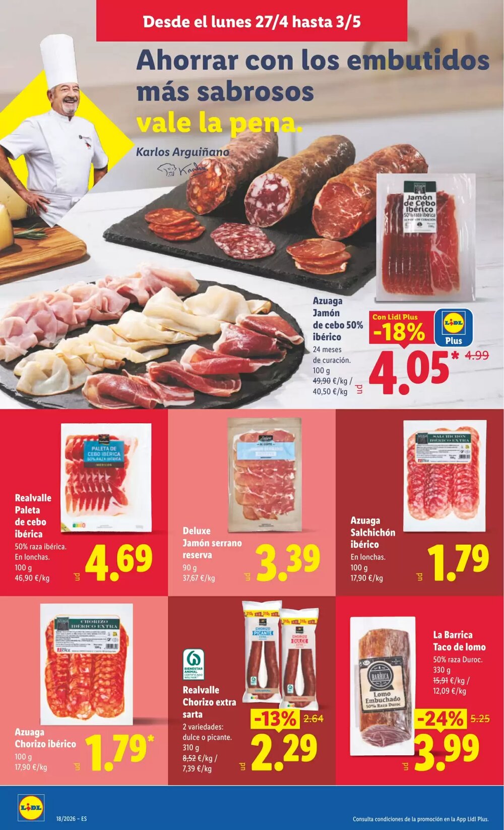 Folleto promocional de Lidl válido desde el 27/04/2026 - Página 12.