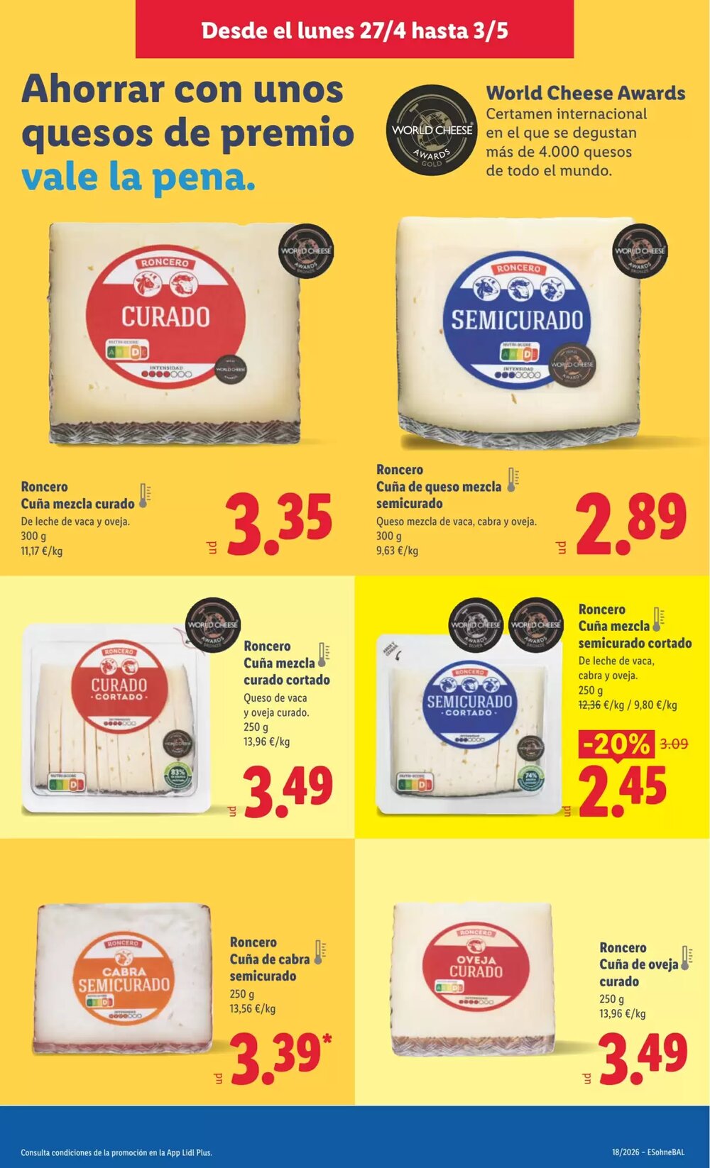 Folleto promocional de Lidl válido desde el 27/04/2026 - Página 13.