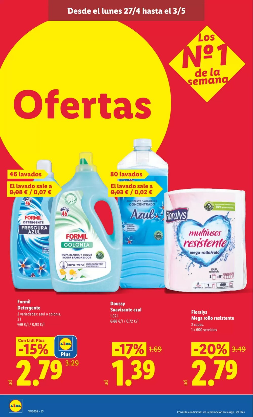Folleto promocional de Lidl válido desde el 27/04/2026 - Página 14.