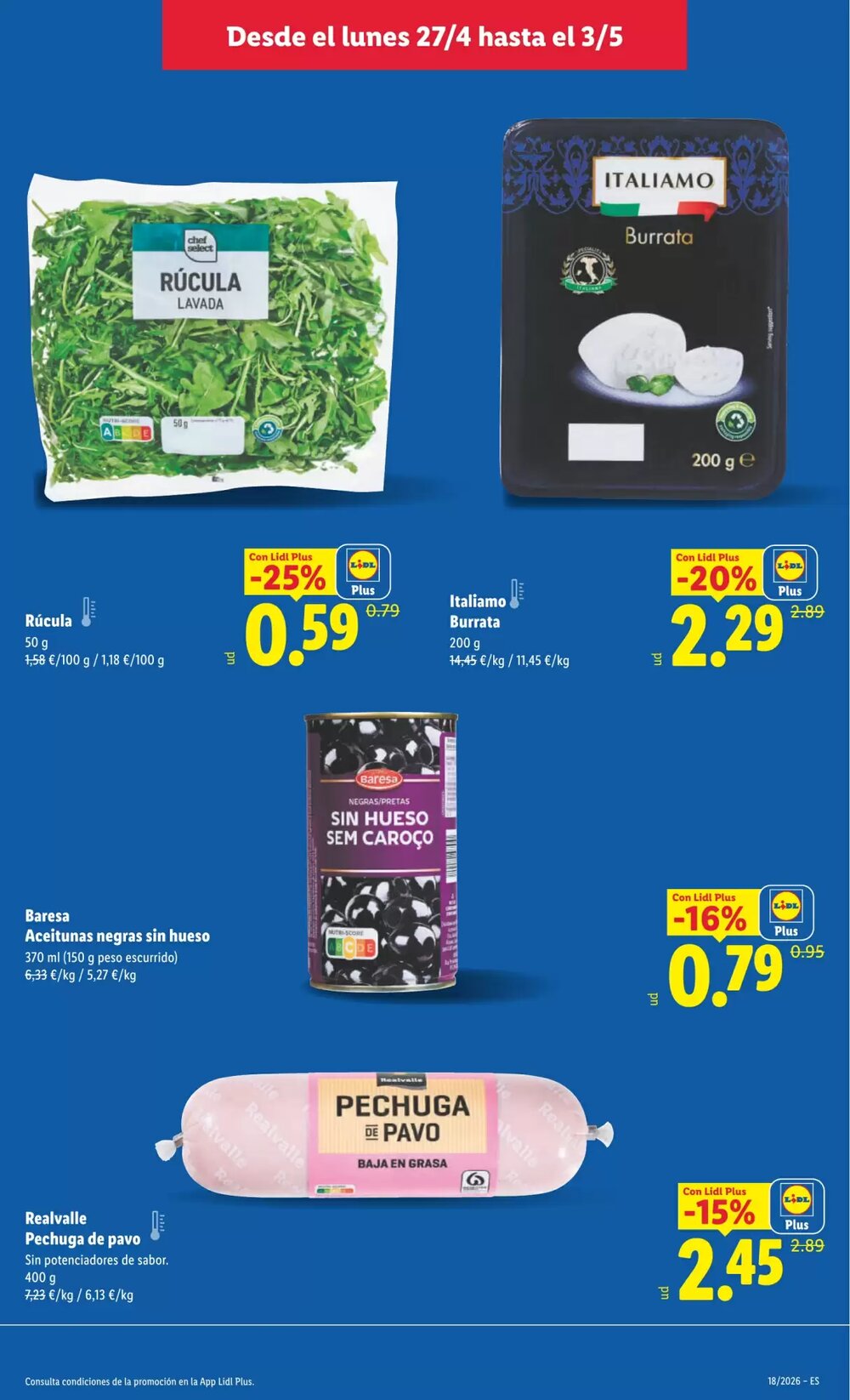 Folleto promocional de Lidl válido desde el 27/04/2026 - Página 19.
