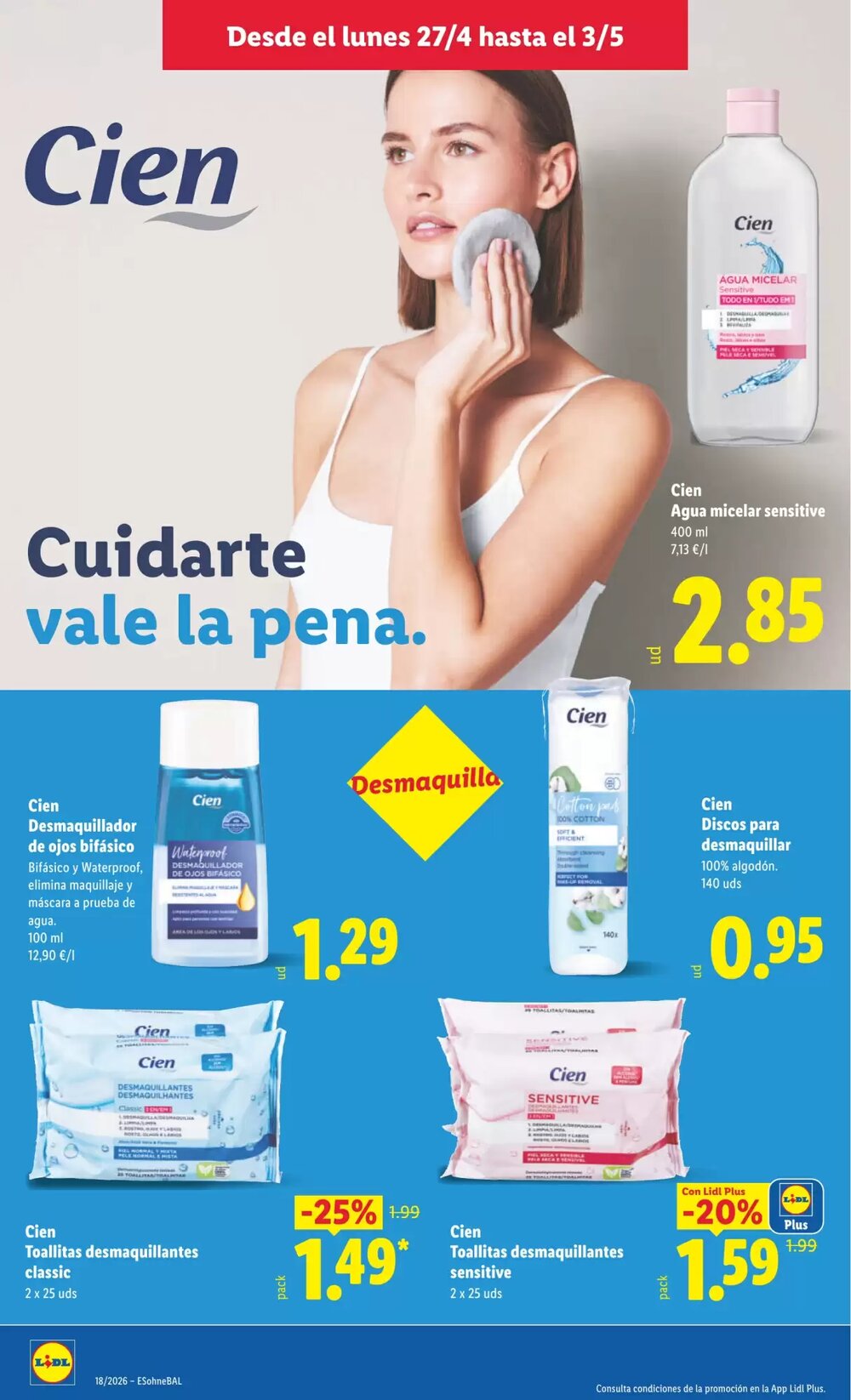 Folleto promocional de Lidl válido desde el 27/04/2026 - Página 26.