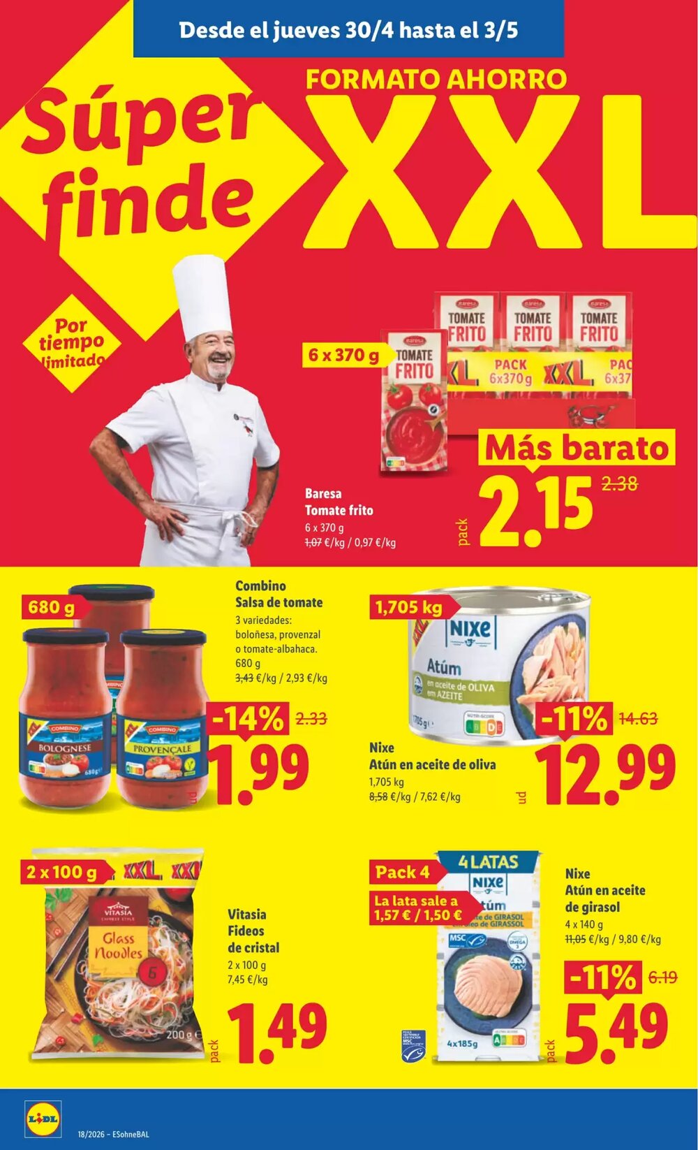 Folleto promocional de Lidl válido desde el 27/04/2026 - Página 36.