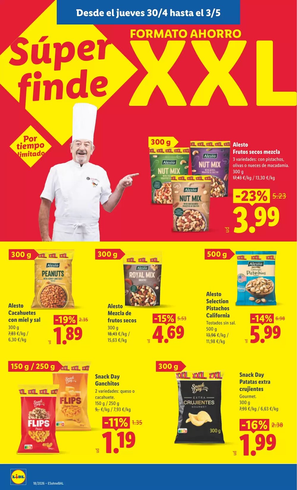 Folleto promocional de Lidl válido desde el 27/04/2026 - Página 38.