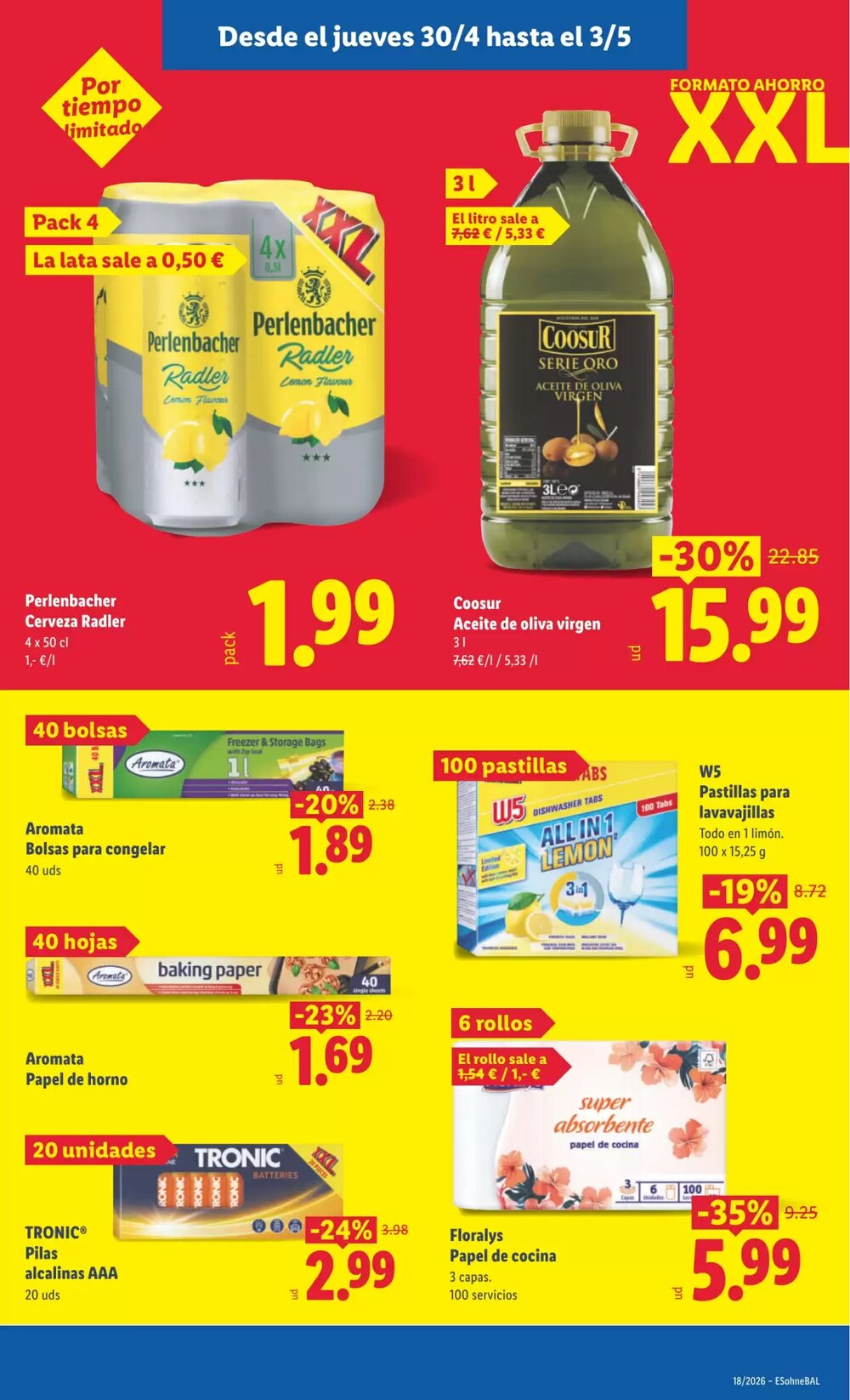 Folleto promocional de Lidl válido desde el 27/04/2026 - Página 39.