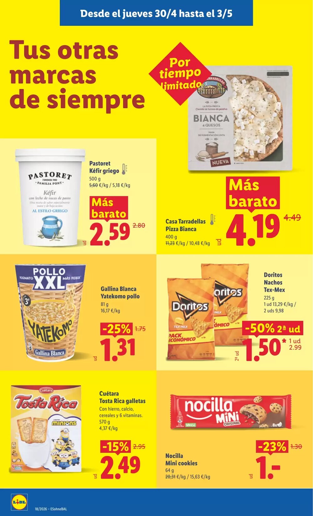 Folleto promocional de Lidl válido desde el 27/04/2026 - Página 40.