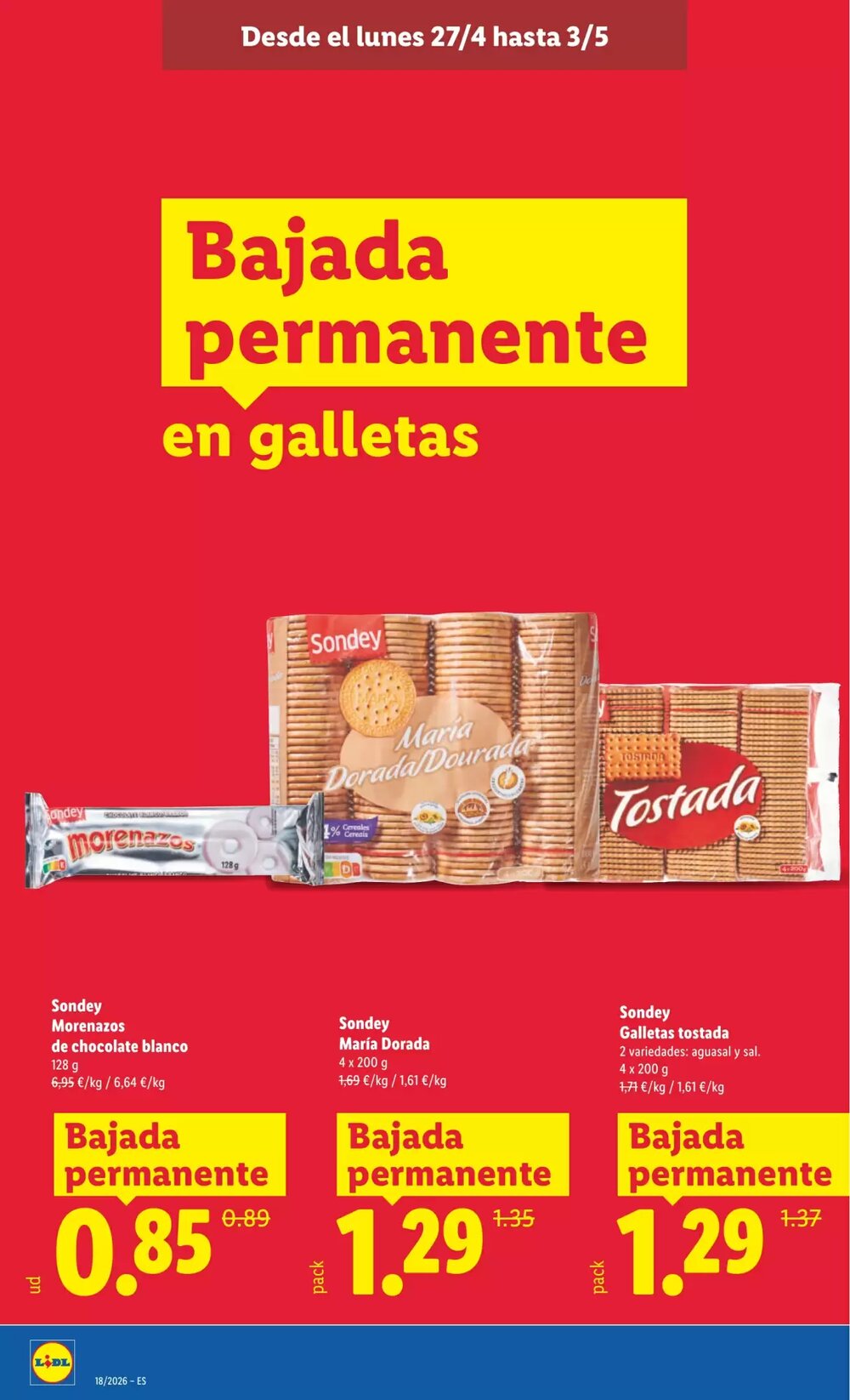 Folleto promocional de Lidl válido desde el 27/04/2026 - Página 48.