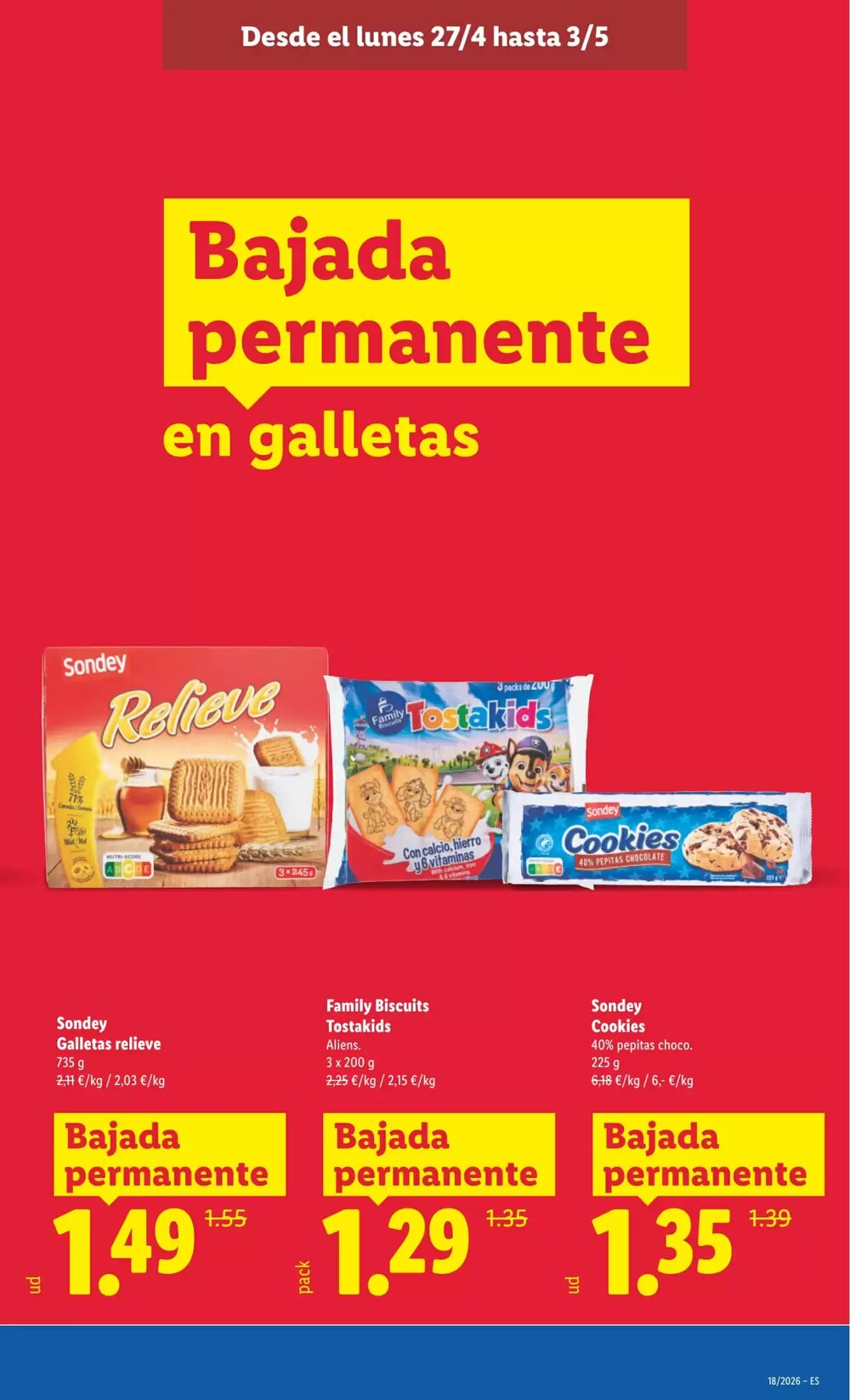 Folleto promocional de Lidl válido desde el 27/04/2026 - Página 49.