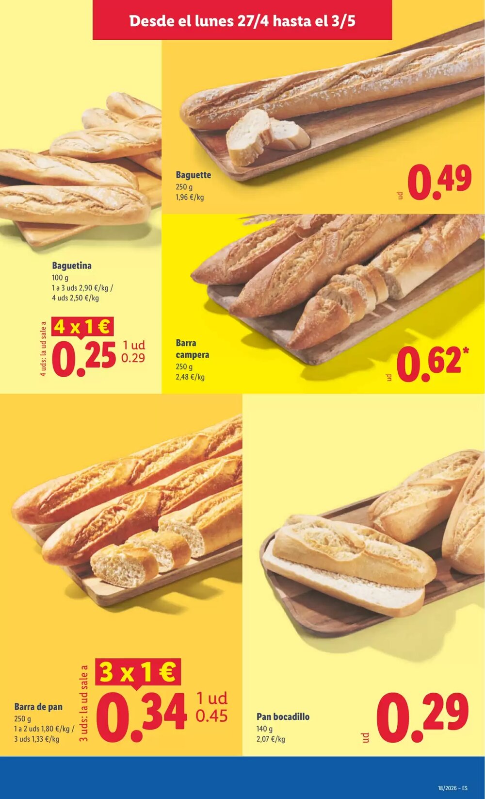 Folleto promocional de Lidl válido desde el 27/04/2026 - Página 5.