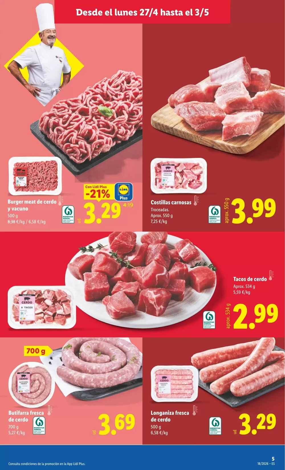 Folleto promocional de Lidl válido desde el 27/04/2026 - Página 7.