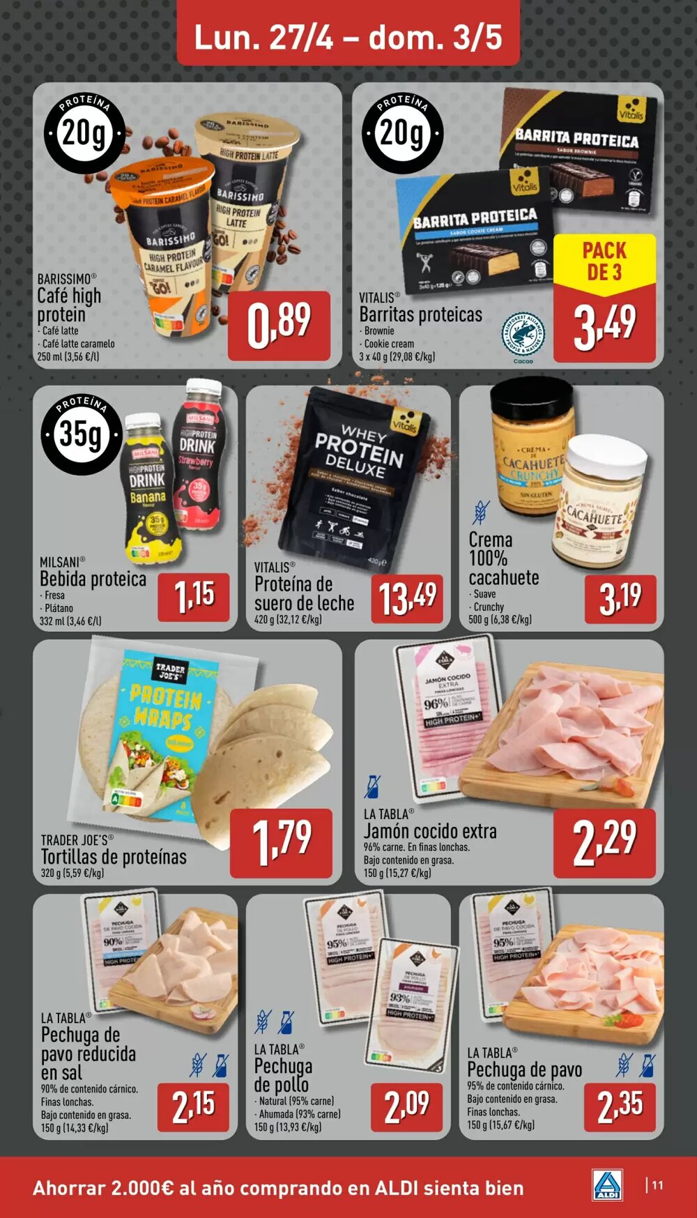 Folleto promocional de ALDI válido desde el 27/04/2026 - Página 11.