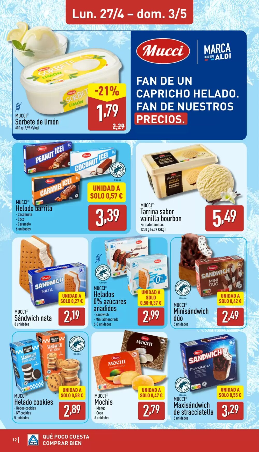 Folleto promocional de ALDI válido desde el 27/04/2026 - Página 12.