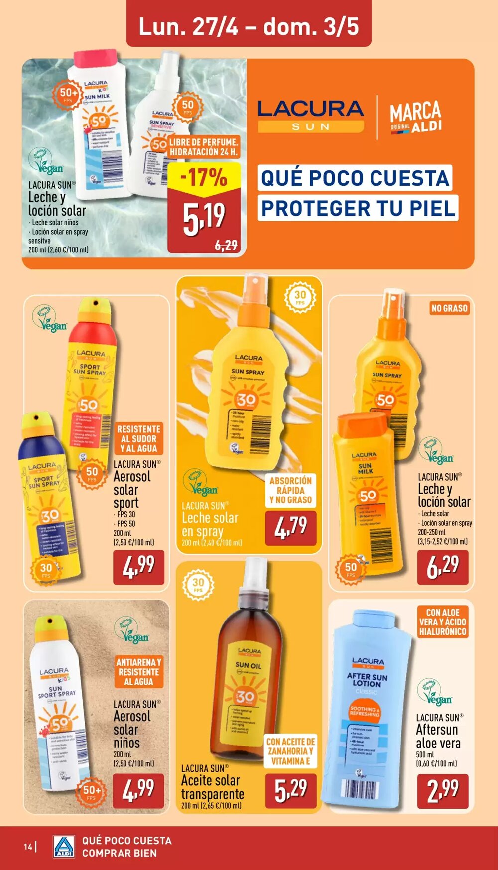 Folleto promocional de ALDI válido desde el 27/04/2026 - Página 14.