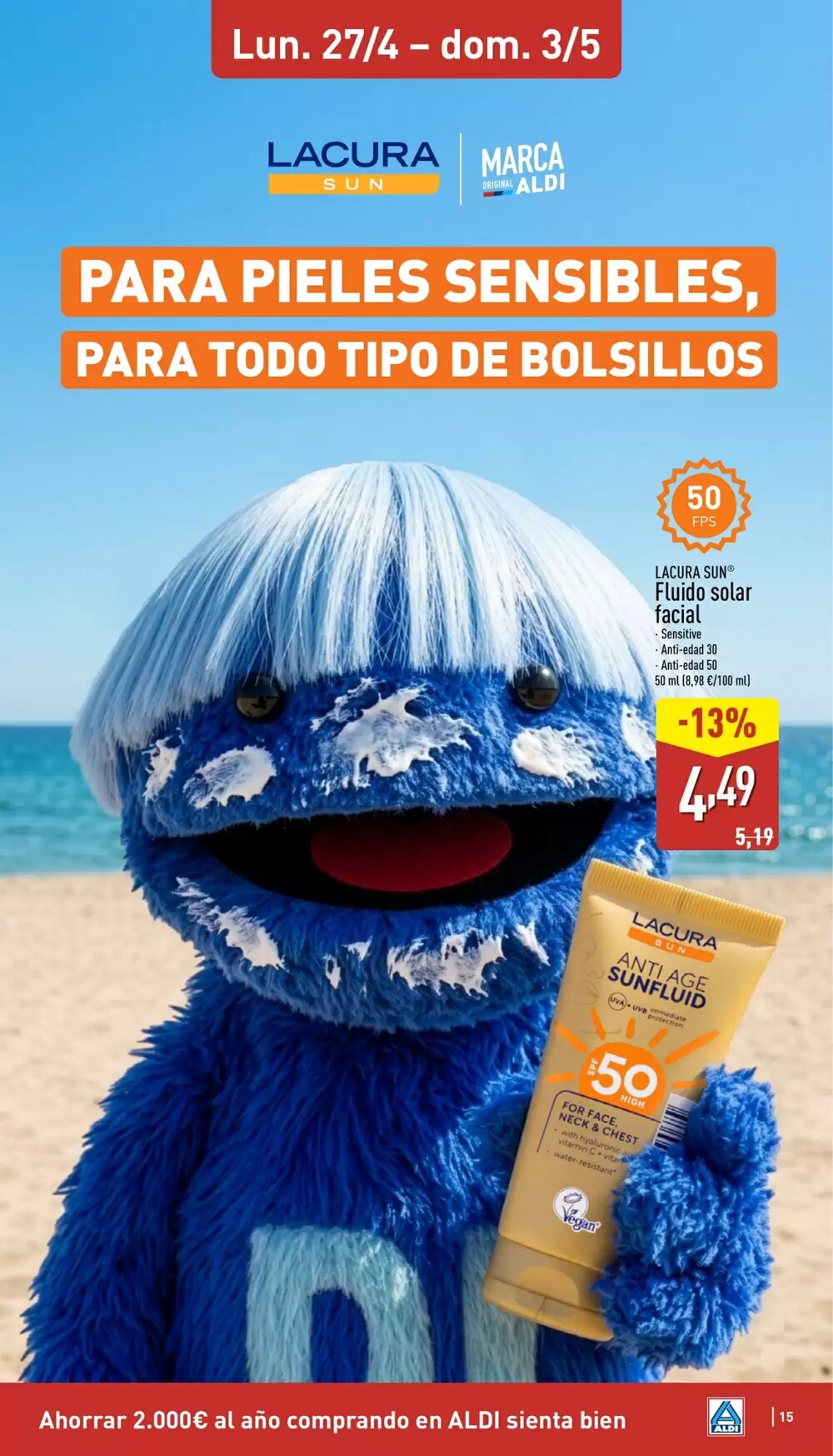 Folleto promocional de ALDI válido desde el 27/04/2026 - Página 15.