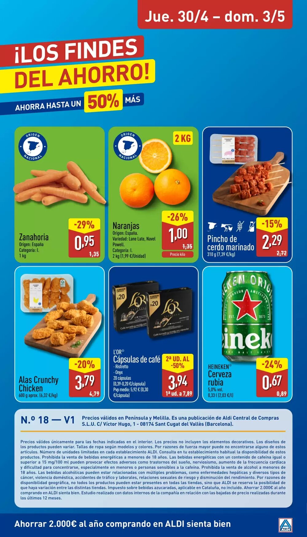 Folleto promocional de ALDI válido desde el 27/04/2026 - Página 28.