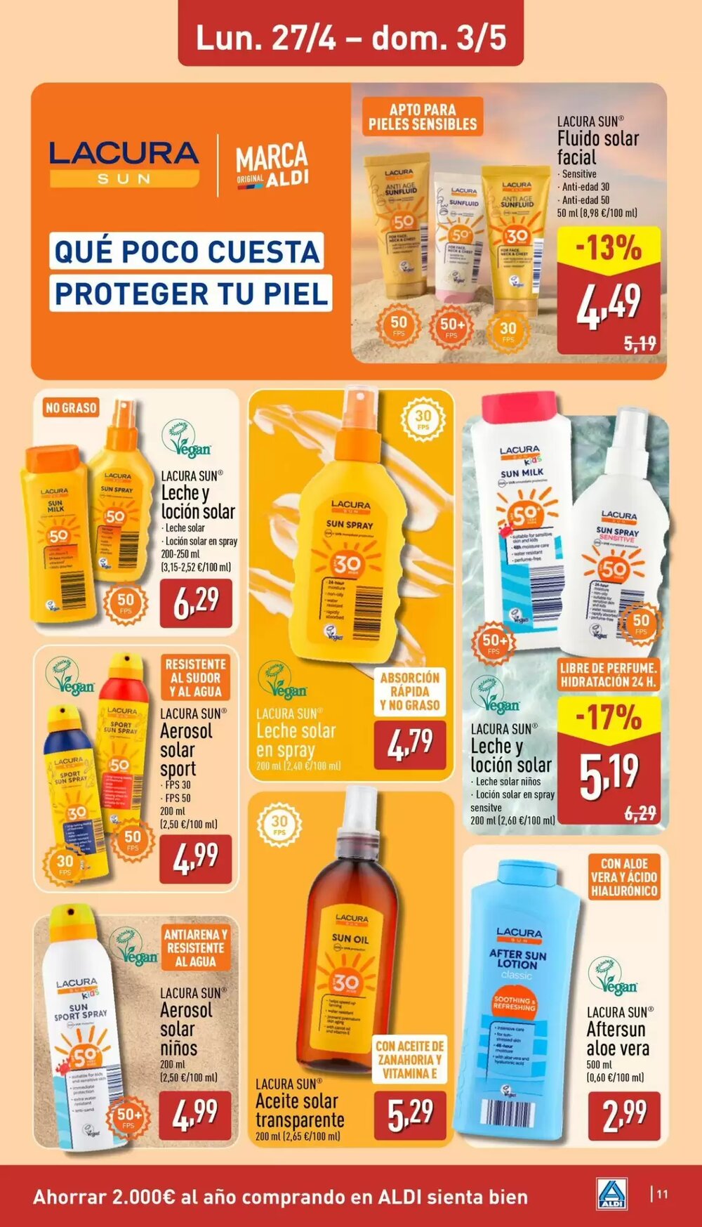 Folleto promocional de ALDI válido desde el 27/04/2026 - Página 11.