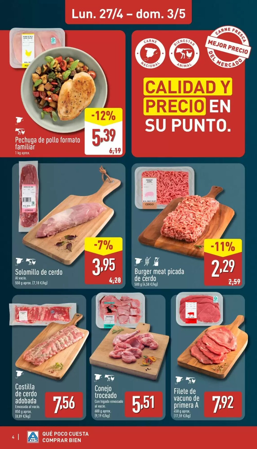 Folleto promocional de ALDI válido desde el 27/04/2026 - Página 4.