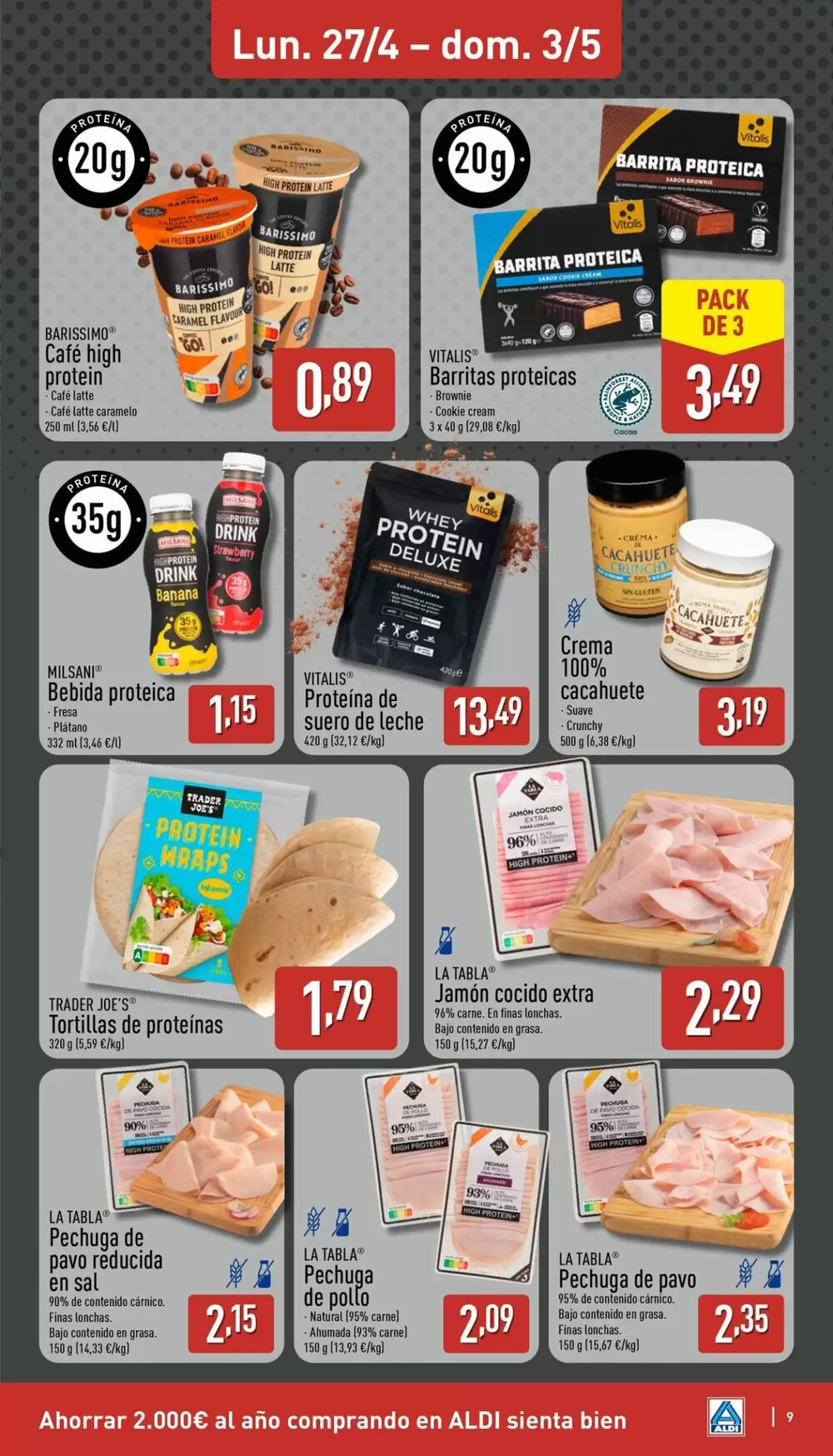 Folleto promocional de ALDI válido desde el 27/04/2026 - Página 9.