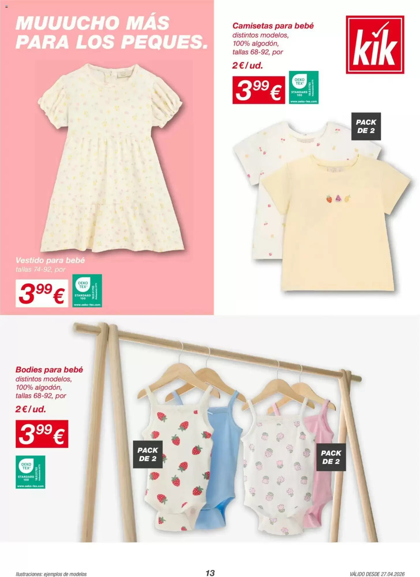 Folleto promocional de KIK válido desde el 27/04/2026 - Página 13.