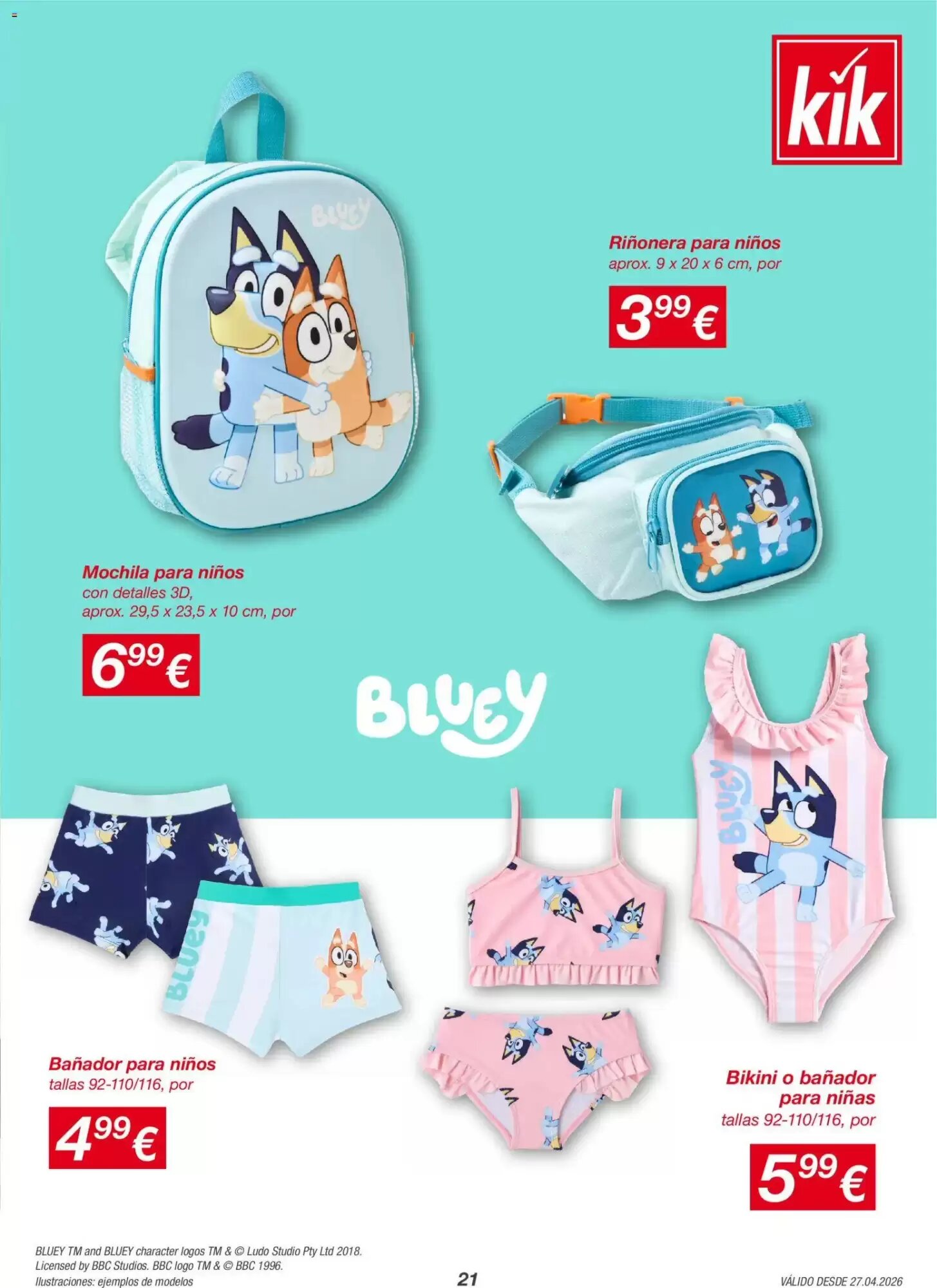 Folleto promocional de KIK válido desde el 27/04/2026 - Página 21.