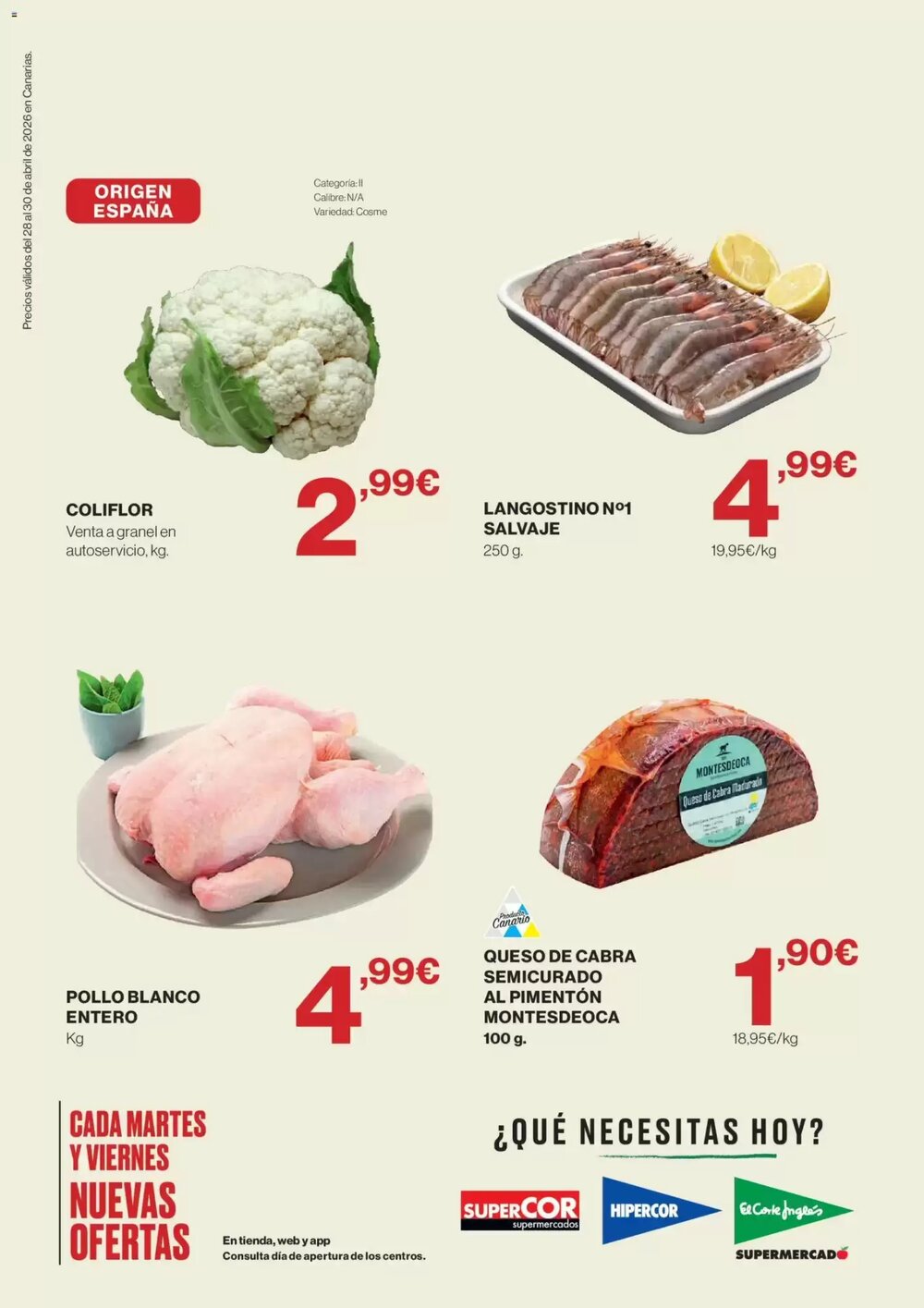 Folleto promocional de Supercor válido desde el 28/04/2026 - Página 2.