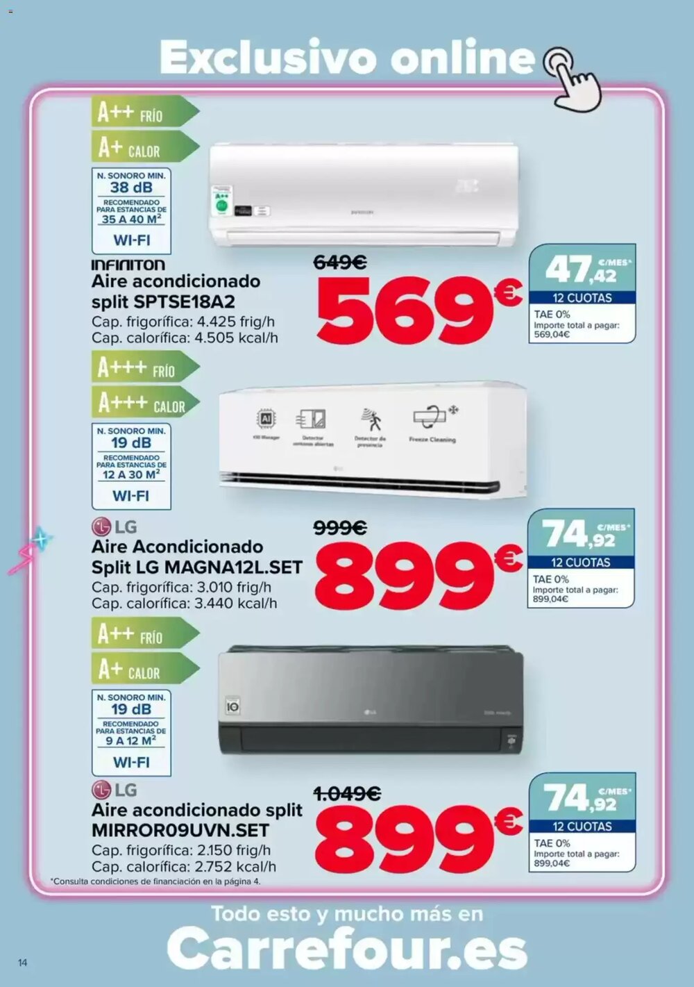 Folleto promocional de Carrefour válido desde el 28/04/2026 - Página 14.
