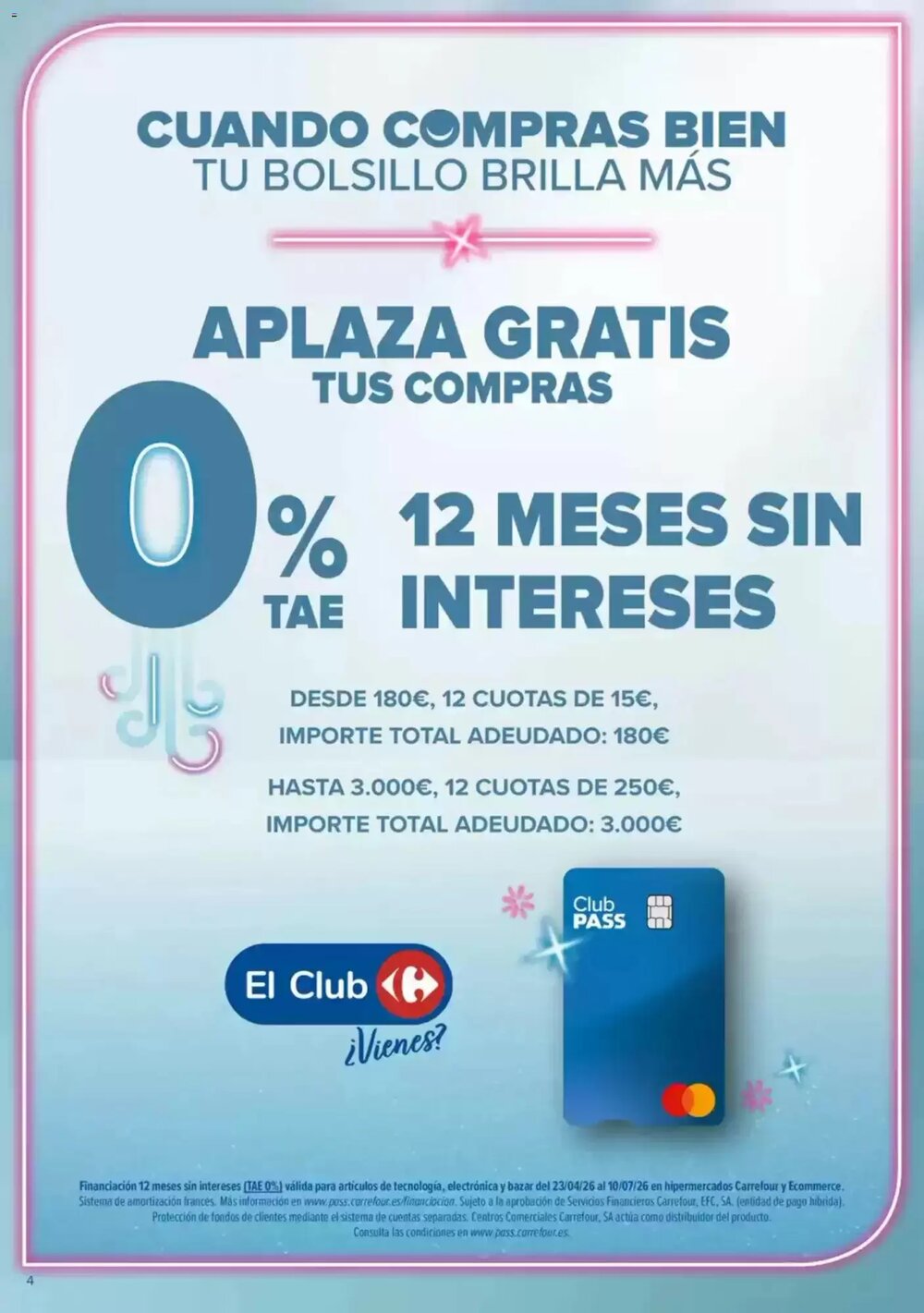 Folleto promocional de Carrefour válido desde el 28/04/2026 - Página 4.