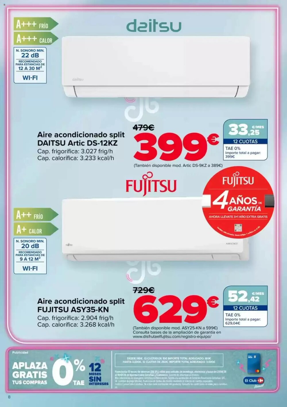 Folleto promocional de Carrefour válido desde el 28/04/2026 - Página 8.