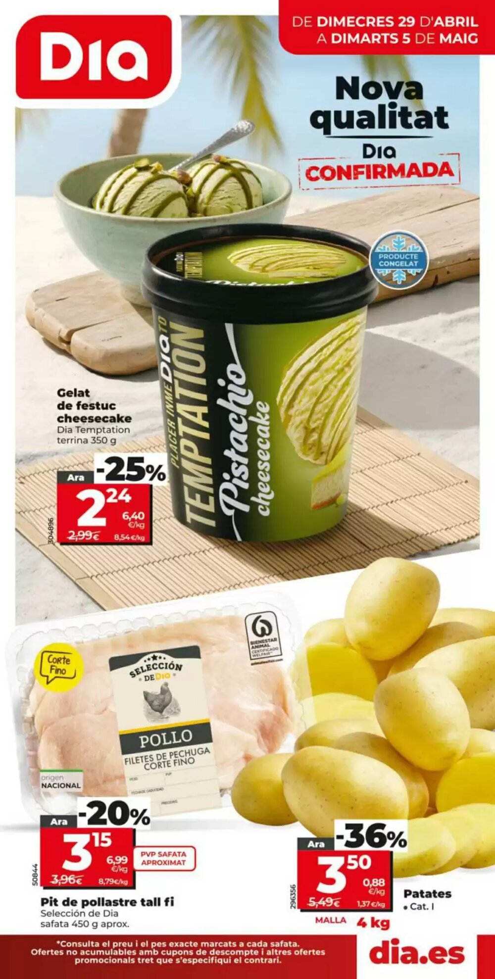 Folleto promocional de Dia válido desde el 29/04/2026 - Página 1.