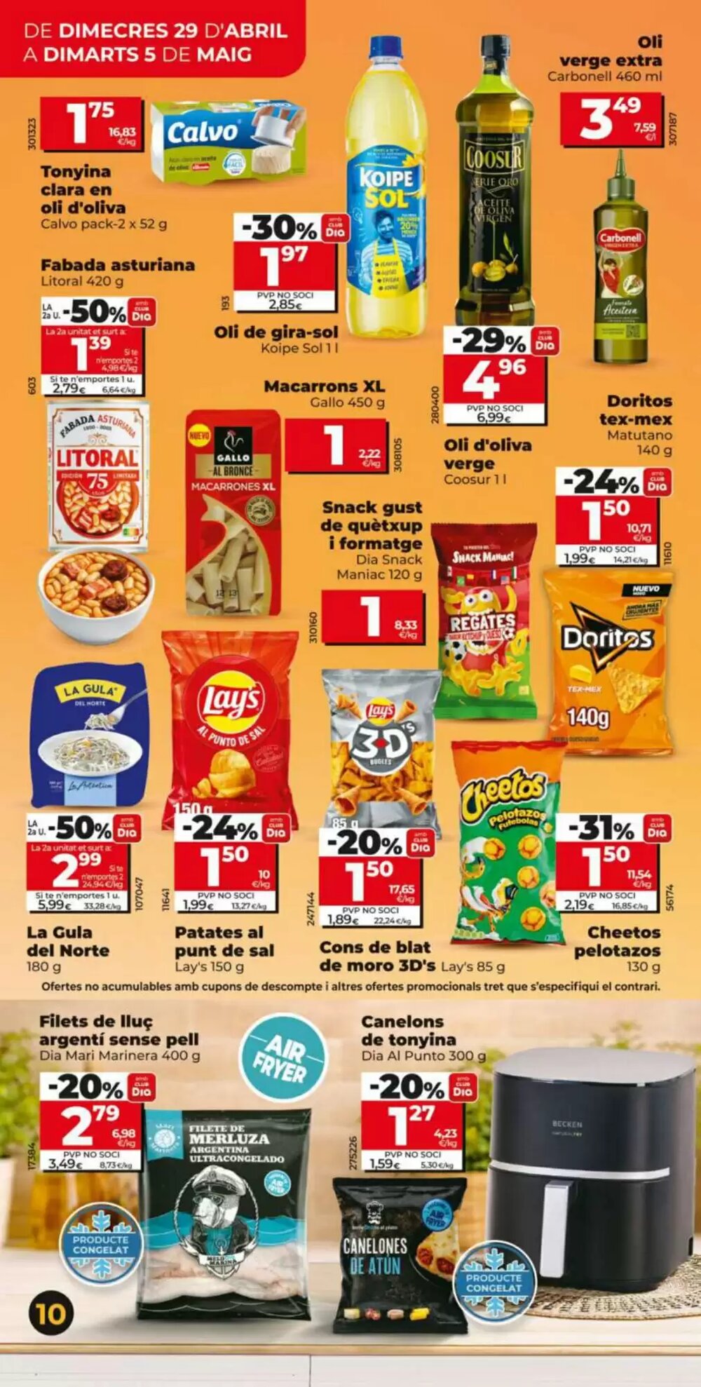 Folleto promocional de Dia válido desde el 29/04/2026 - Página 10.