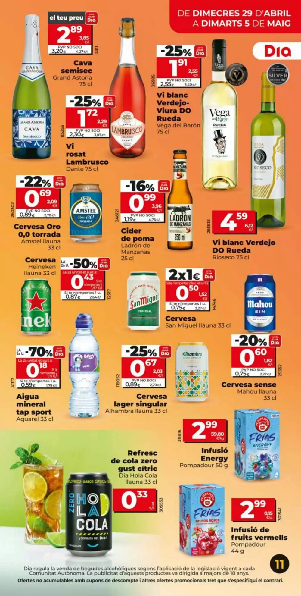 Folleto promocional de Dia válido desde el 29/04/2026 - Página 11.