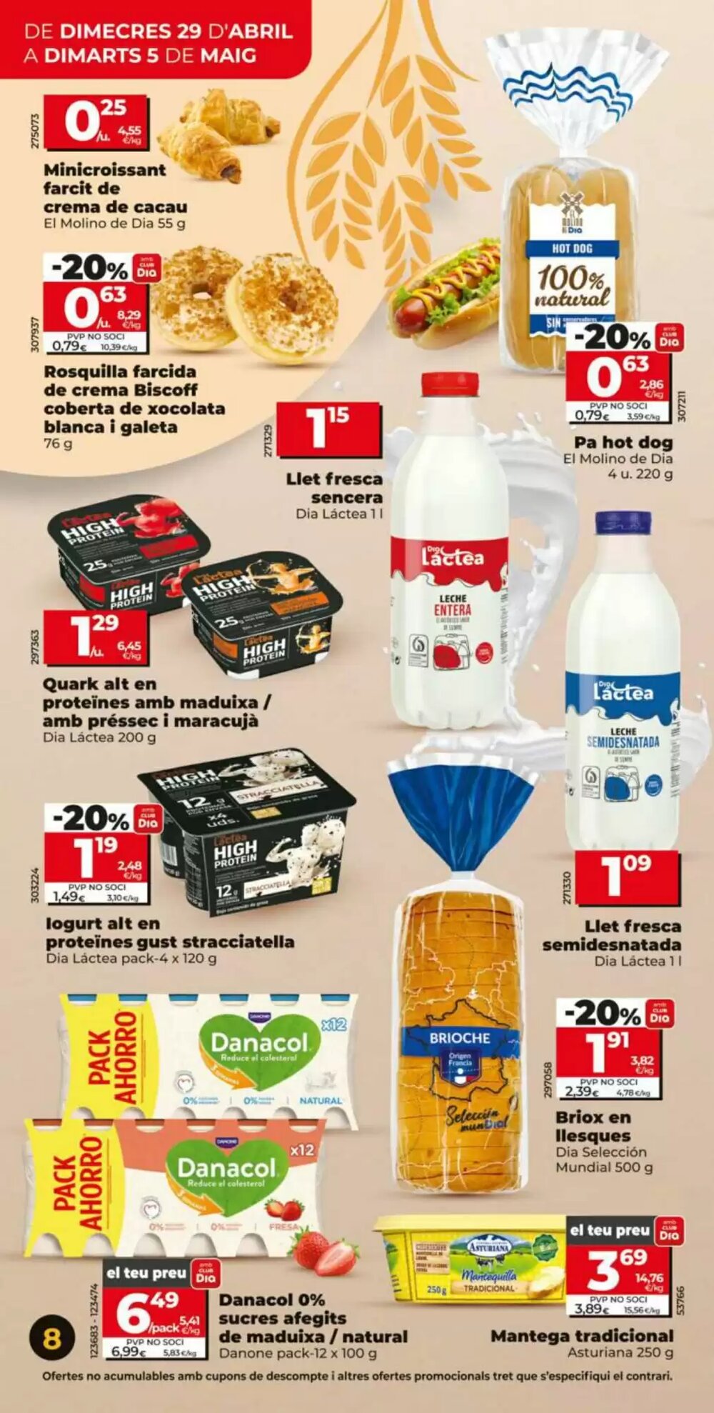 Folleto promocional de Dia válido desde el 29/04/2026 - Página 8.