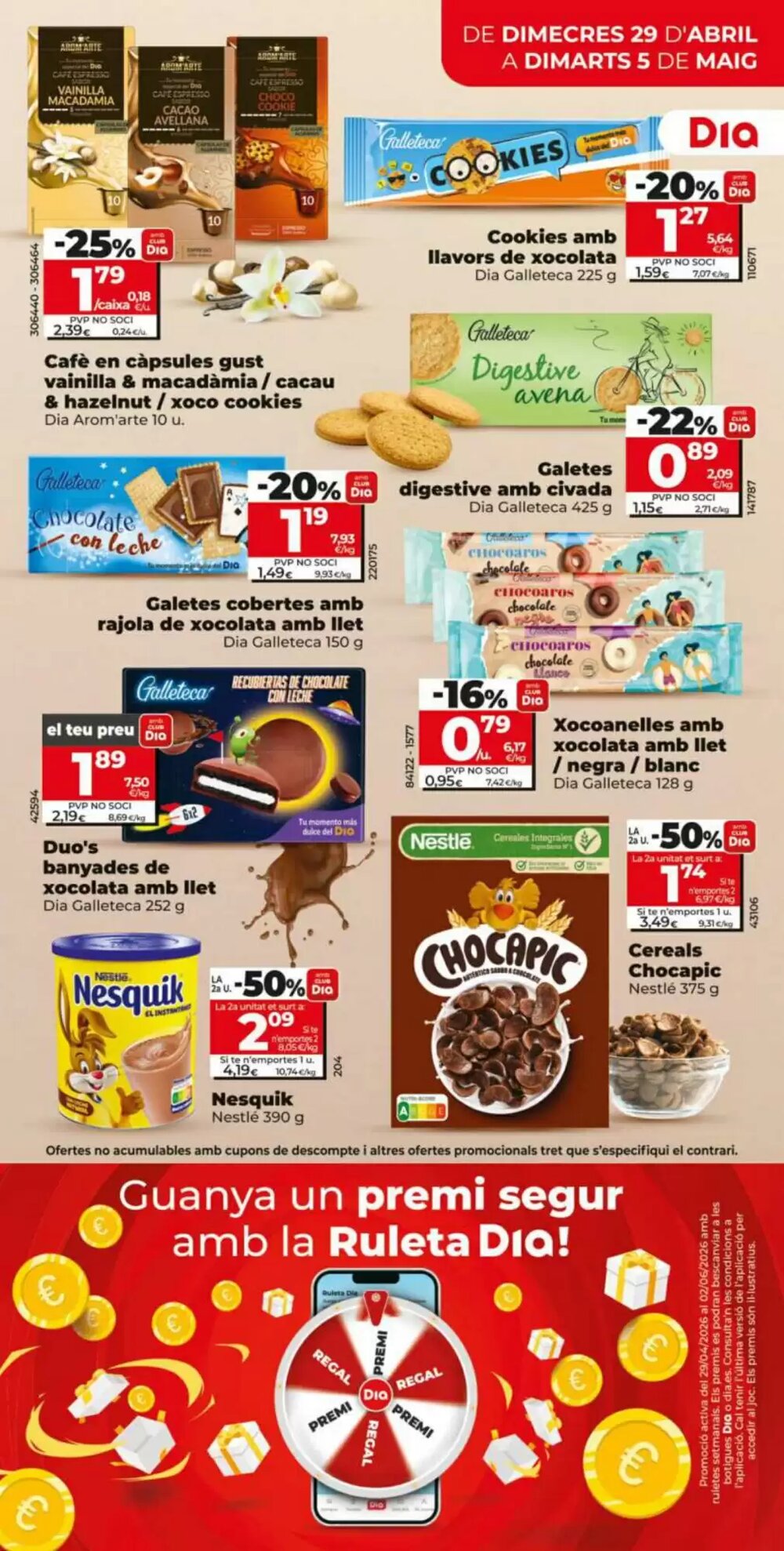 Folleto promocional de Dia válido desde el 29/04/2026 - Página 9.
