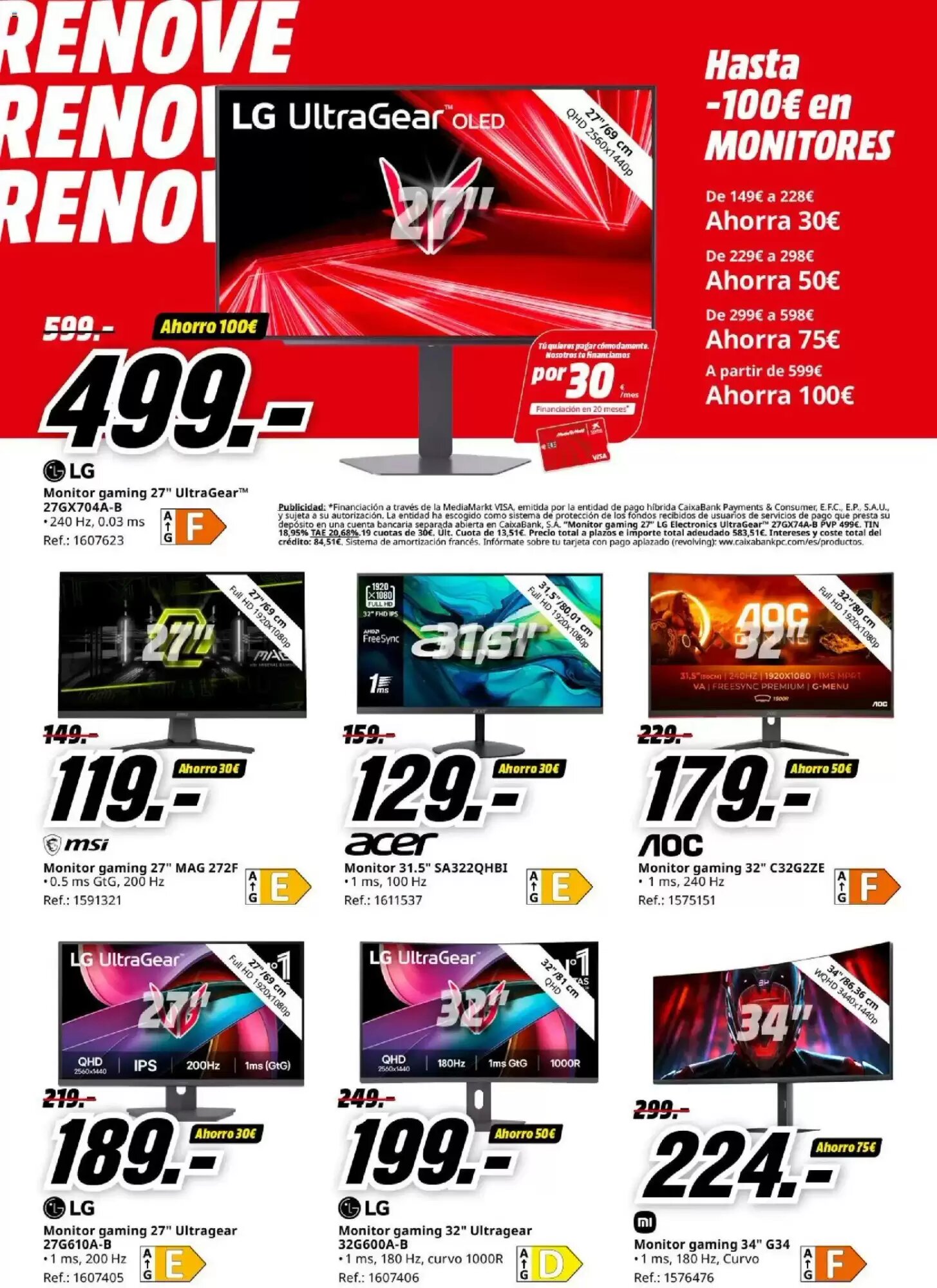Folleto promocional de MediaMarkt válido desde el 29/04/2026 - Página 13.
