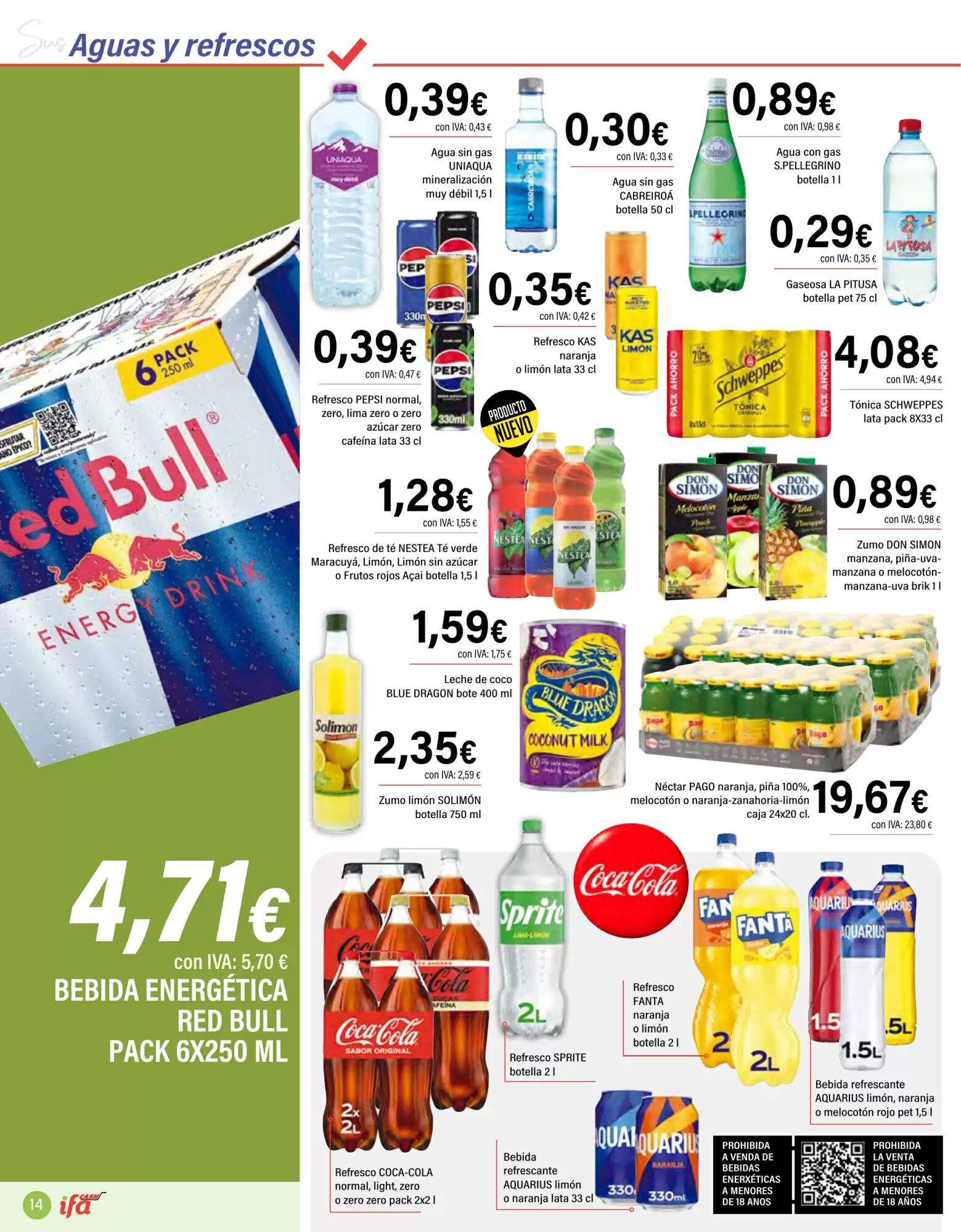 Folleto promocional de Cash Ifa válido desde el 29/04/2026 - Página 14.
