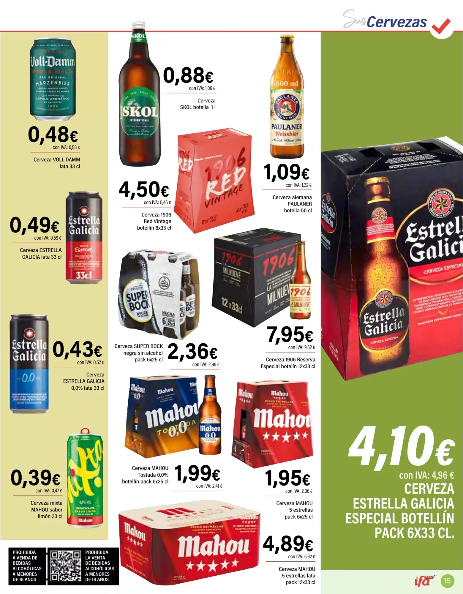 Folleto promocional de Cash Ifa válido desde el 29/04/2026 - Página 15.