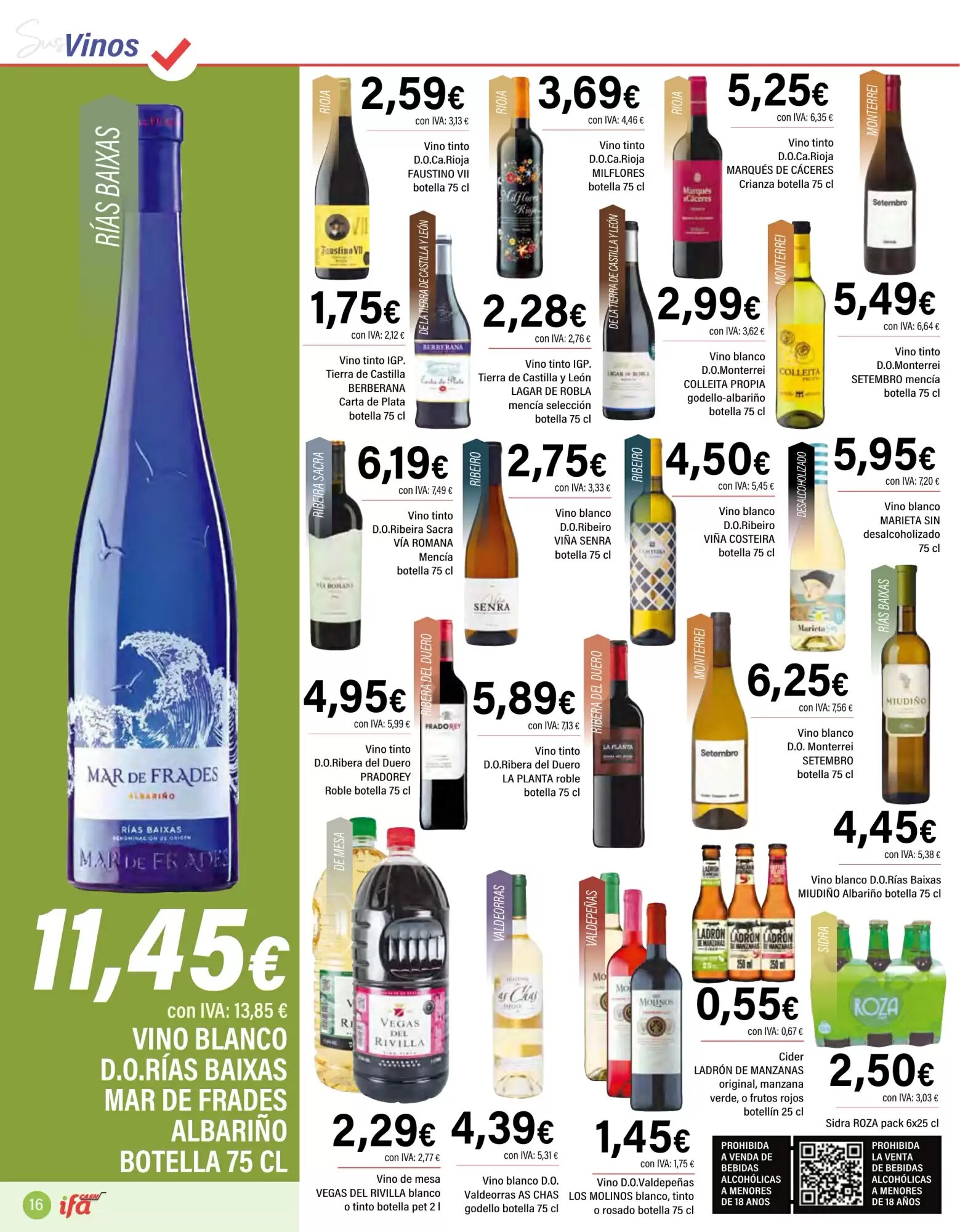 Folleto promocional de Cash Ifa válido desde el 29/04/2026 - Página 16.