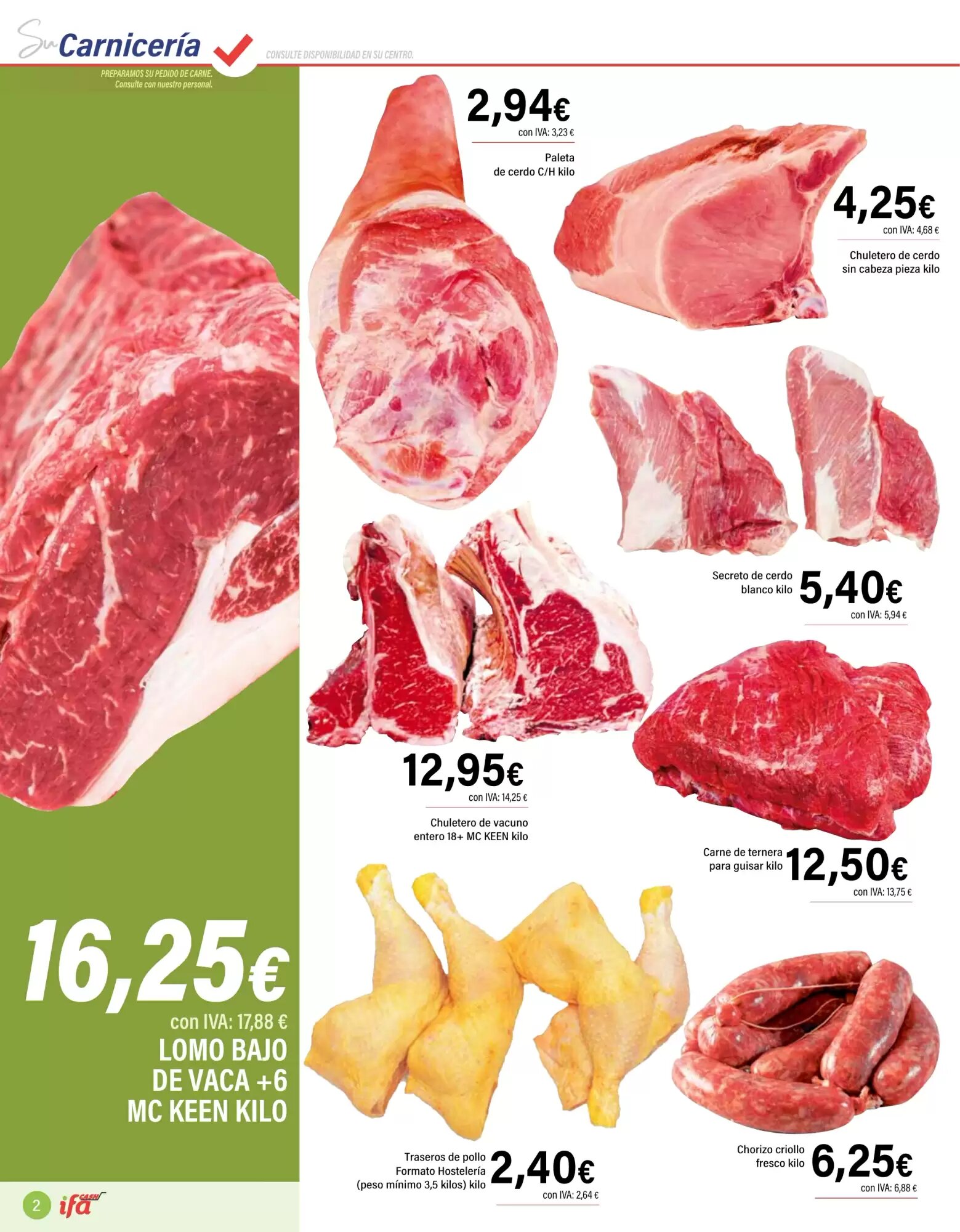 Folleto promocional de Cash Ifa válido desde el 29/04/2026 - Página 2.