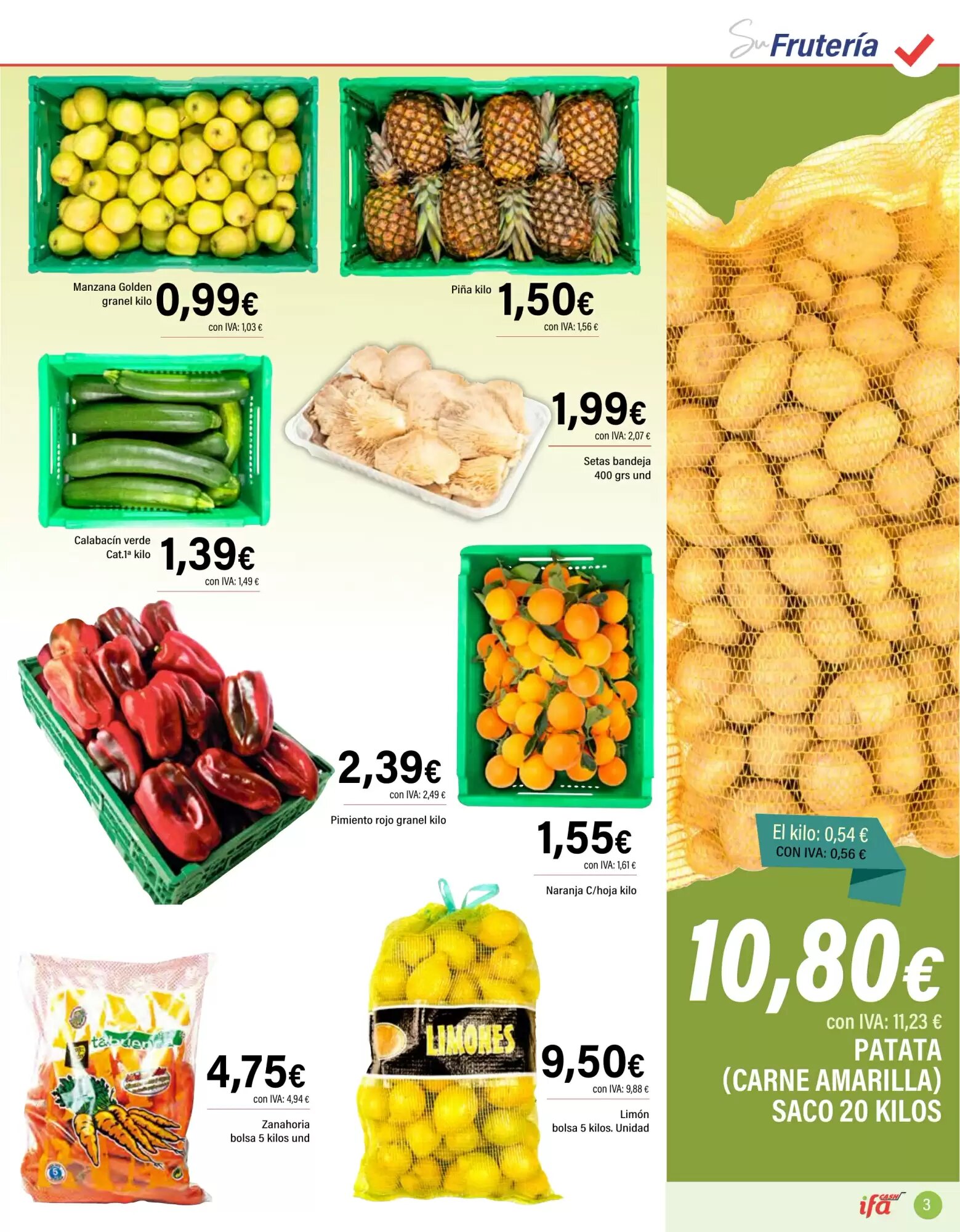 Folleto promocional de Cash Ifa válido desde el 29/04/2026 - Página 3.