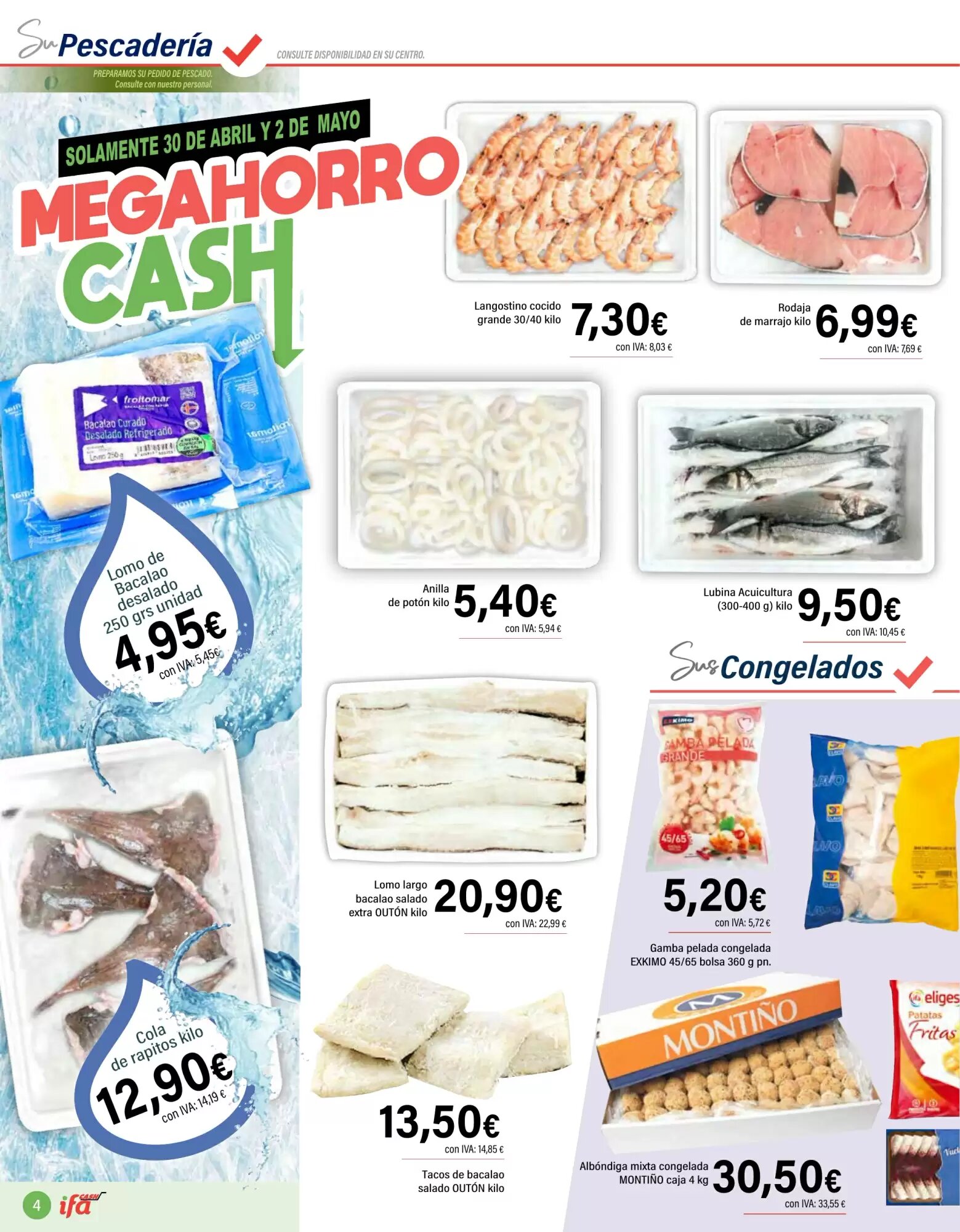 Folleto promocional de Cash Ifa válido desde el 29/04/2026 - Página 4.
