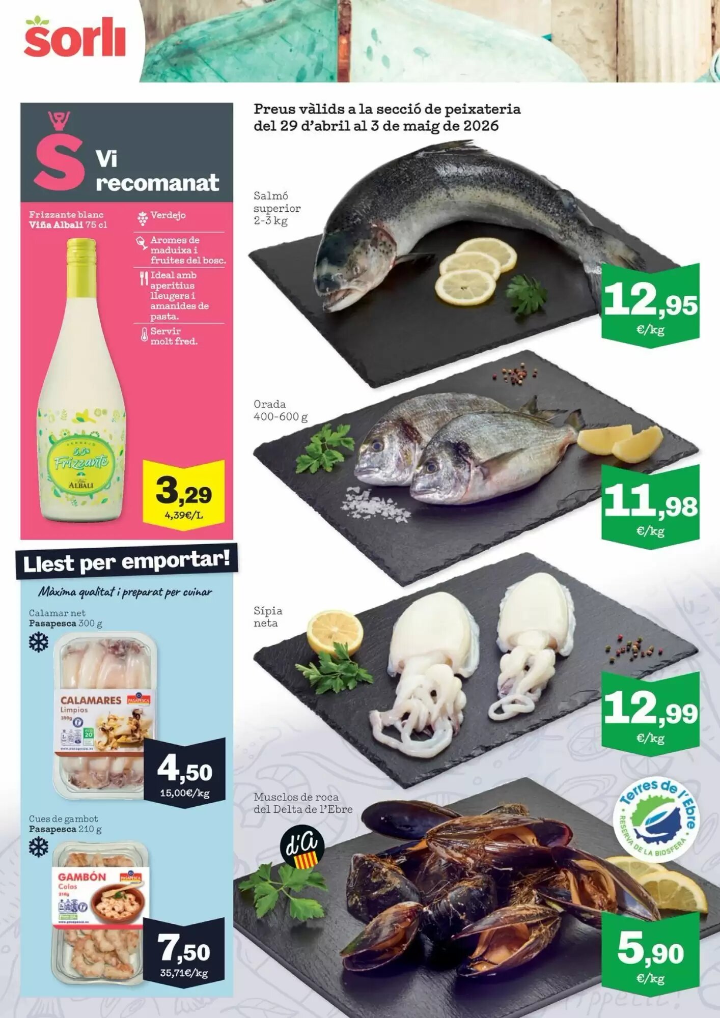 Folleto promocional de Sorli válido desde el 29/04/2026 - Página 12.