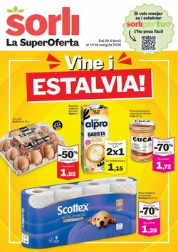 Folleto promocional de Sorli válido desde el 29/04/2026