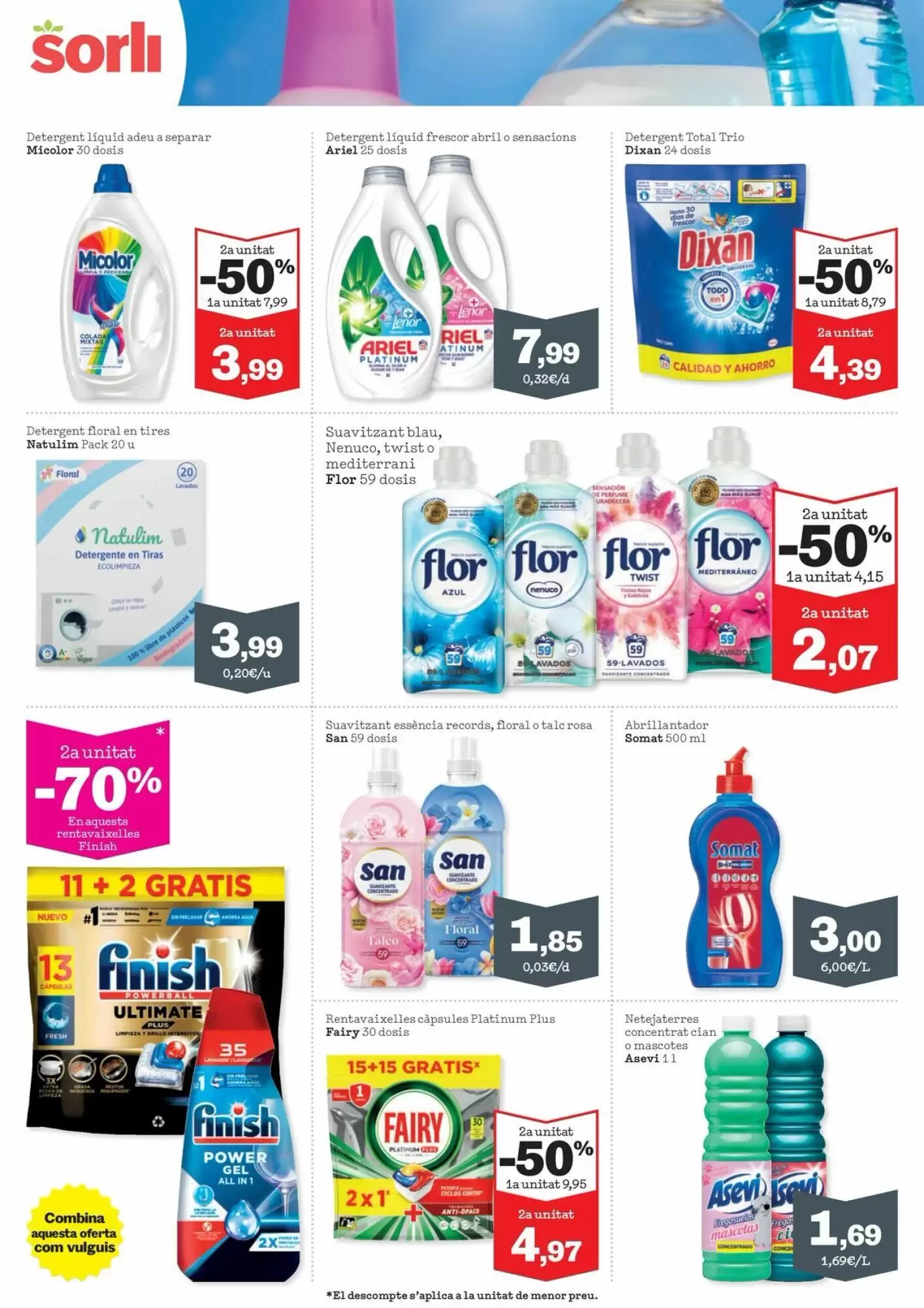 Folleto promocional de Sorli válido desde el 29/04/2026 - Página 38.
