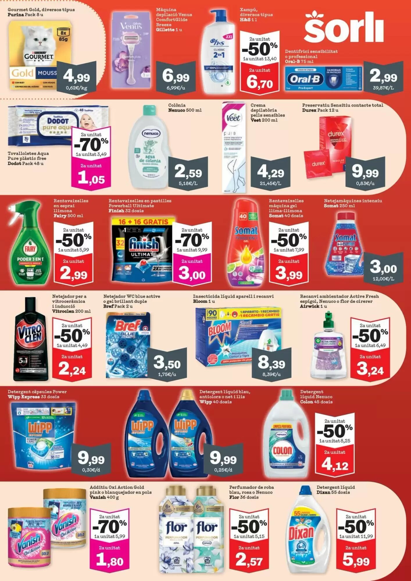 Folleto promocional de Sorli válido desde el 29/04/2026 - Página 44.