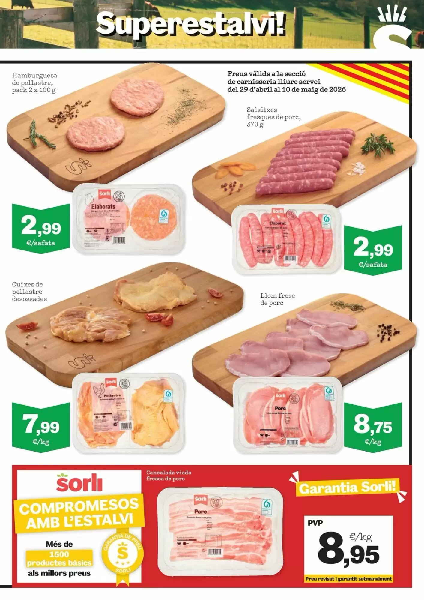 Folleto promocional de Sorli válido desde el 29/04/2026 - Página 5.