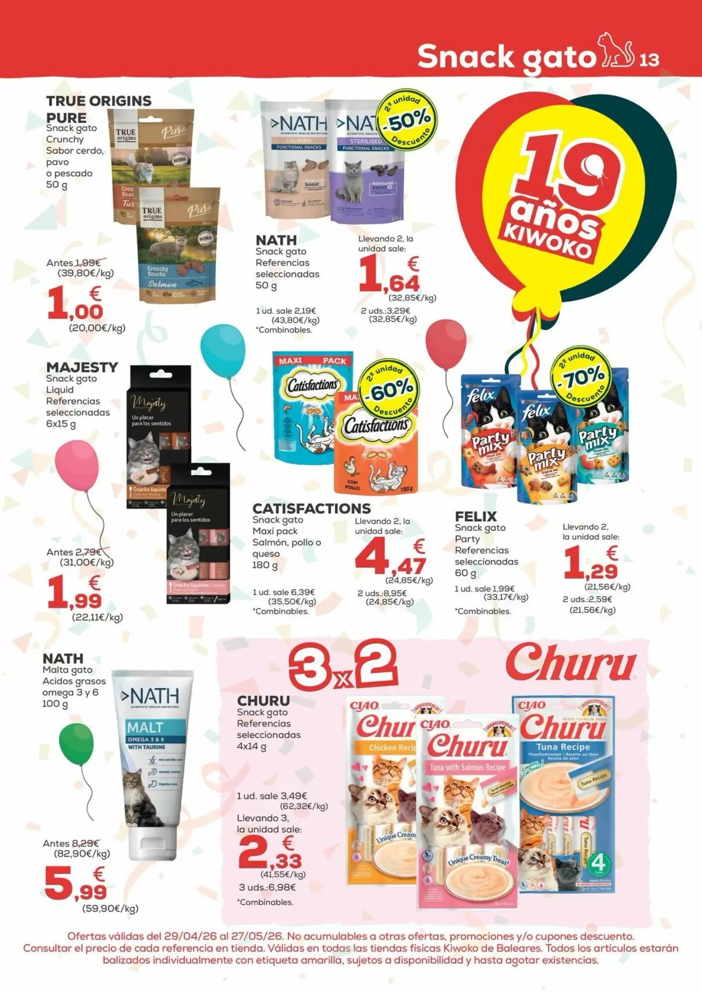 Folleto promocional de Kiwoko válido desde el 29/04/2026 - Página 13.